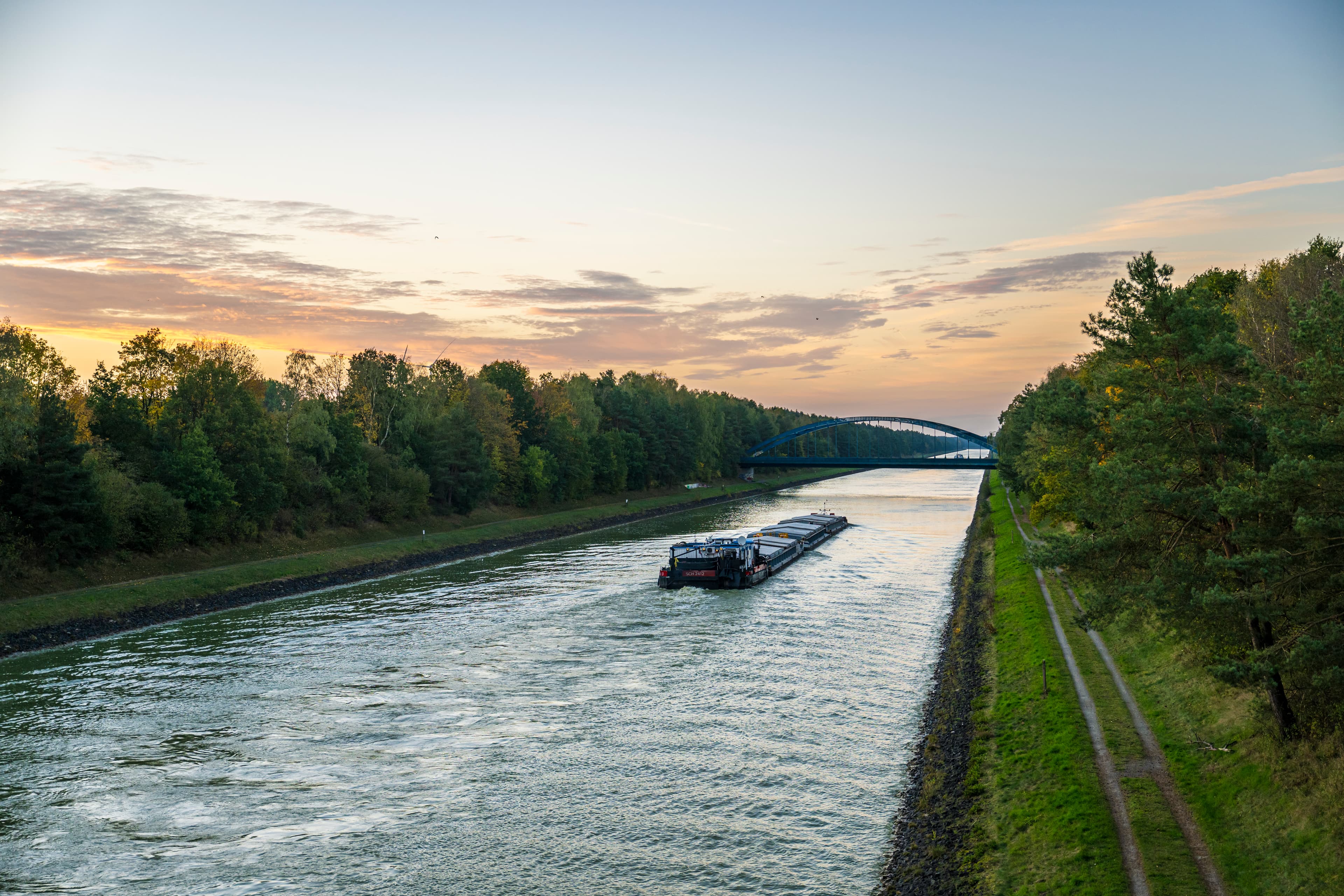 Der Elbe-Seitenkanal bei Wendisch Evern