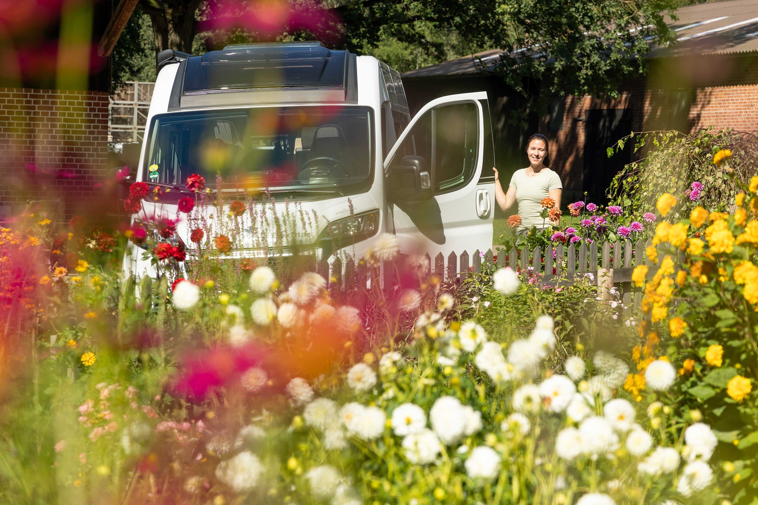 Camping in der Natur der Lüneburger Heide