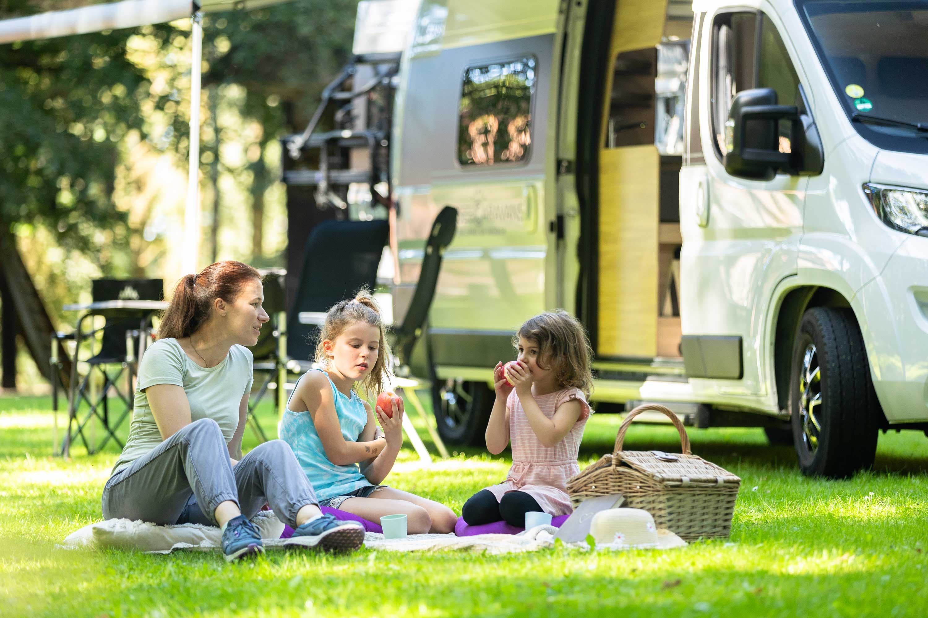 Viele Campingplätze in der Lüneburger Heide bieten Stellplätze für Wohnmobile