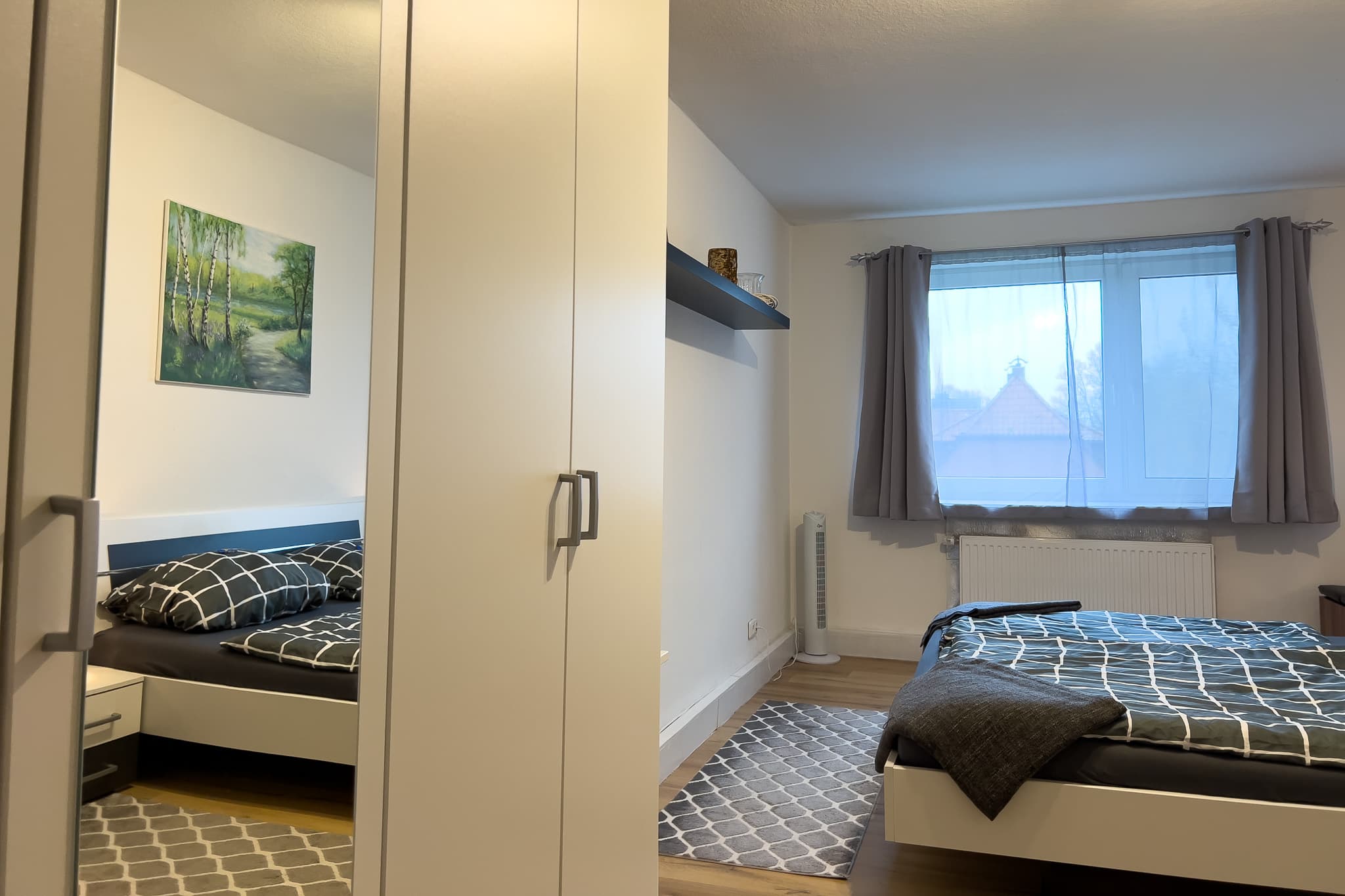 Schlafzimmer Ferienwohnung Rode Müden