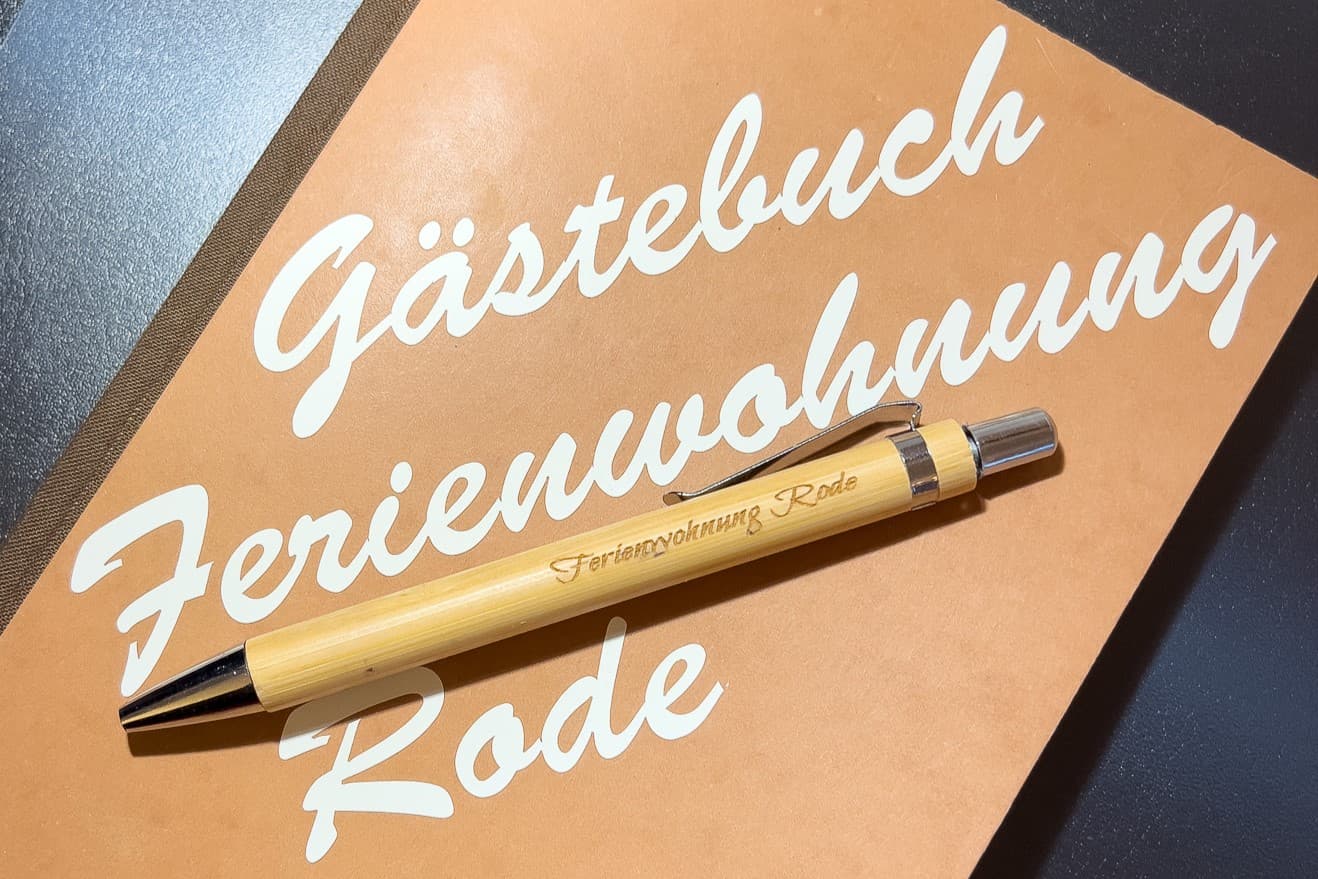 Gästebuch Ferienwohnung Rode Müden