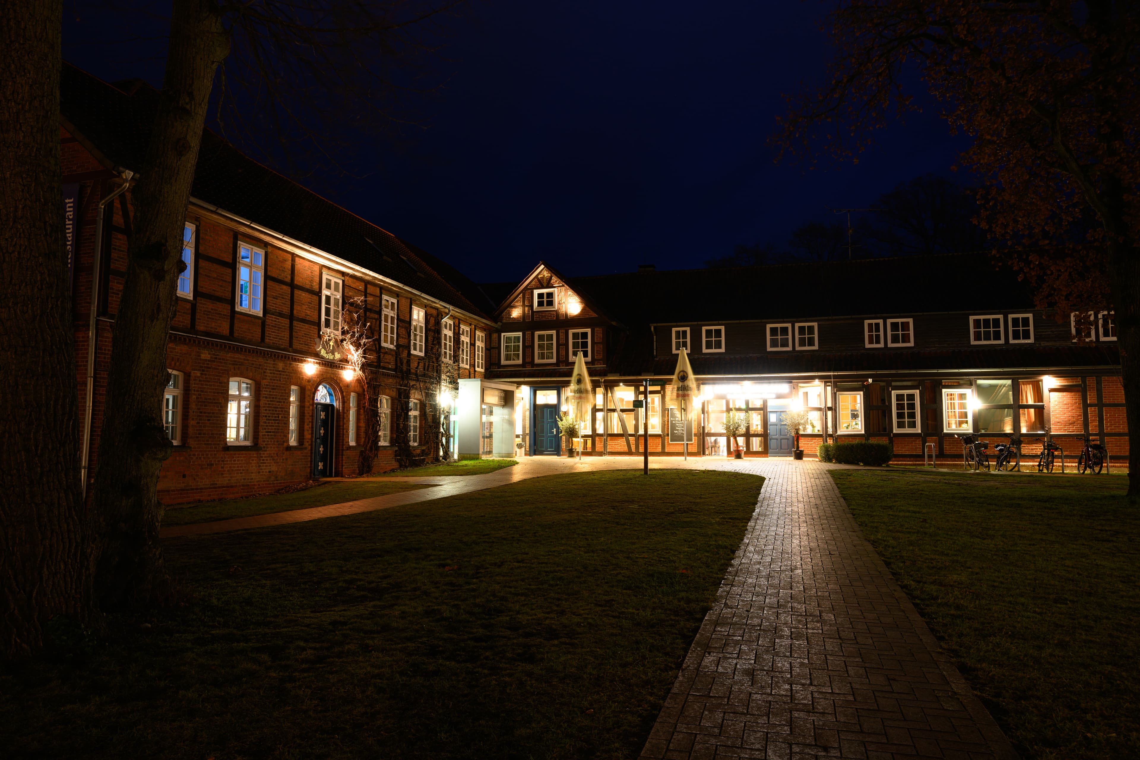 Hermannsburg Ludwig-Harms-Haus Nacht