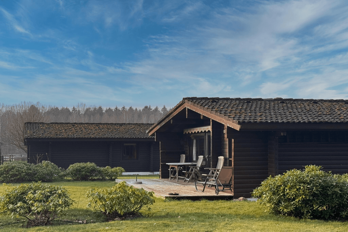 Blockhaus Außenansicht