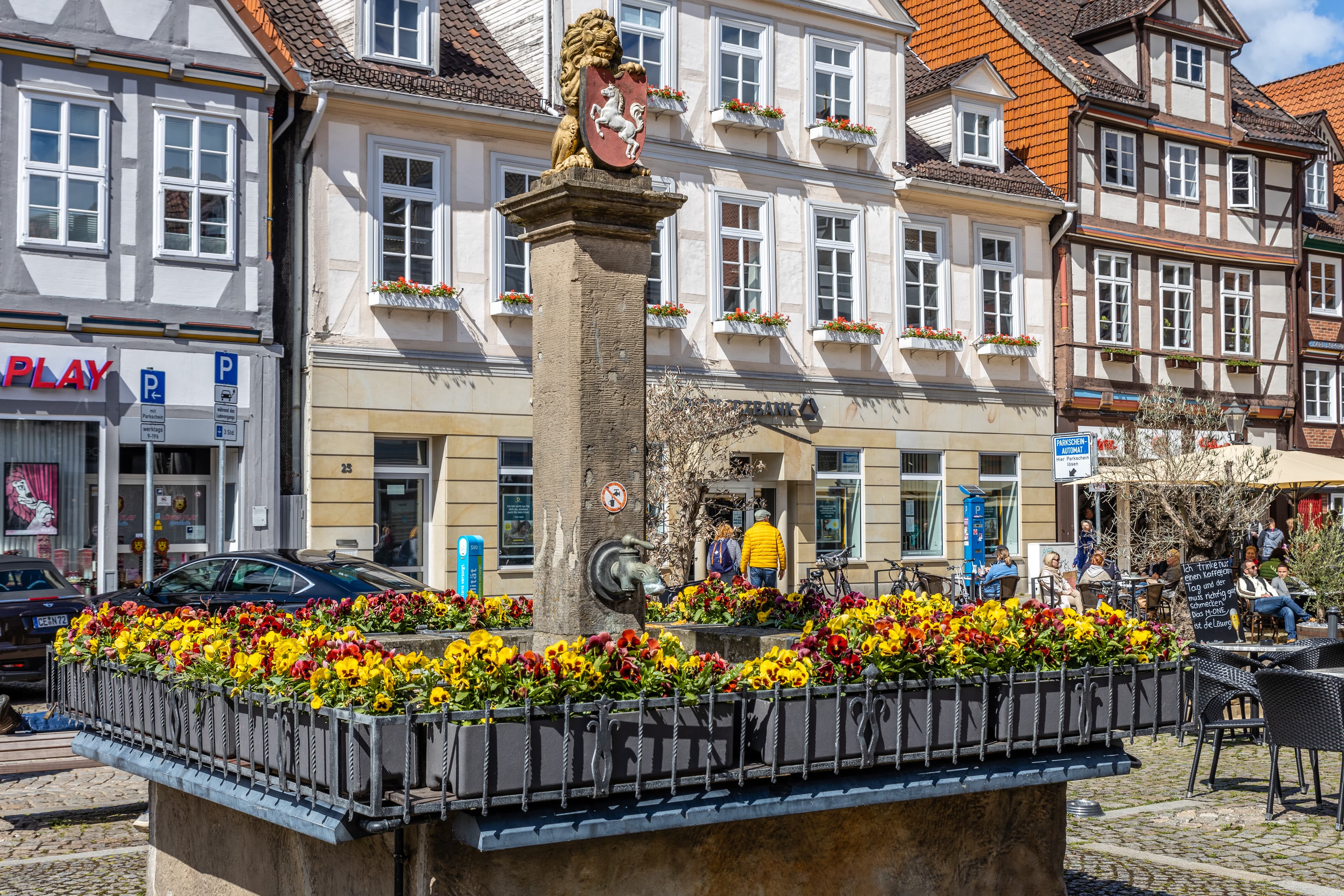 Fachwerkhäuser in der Celler Altstadt