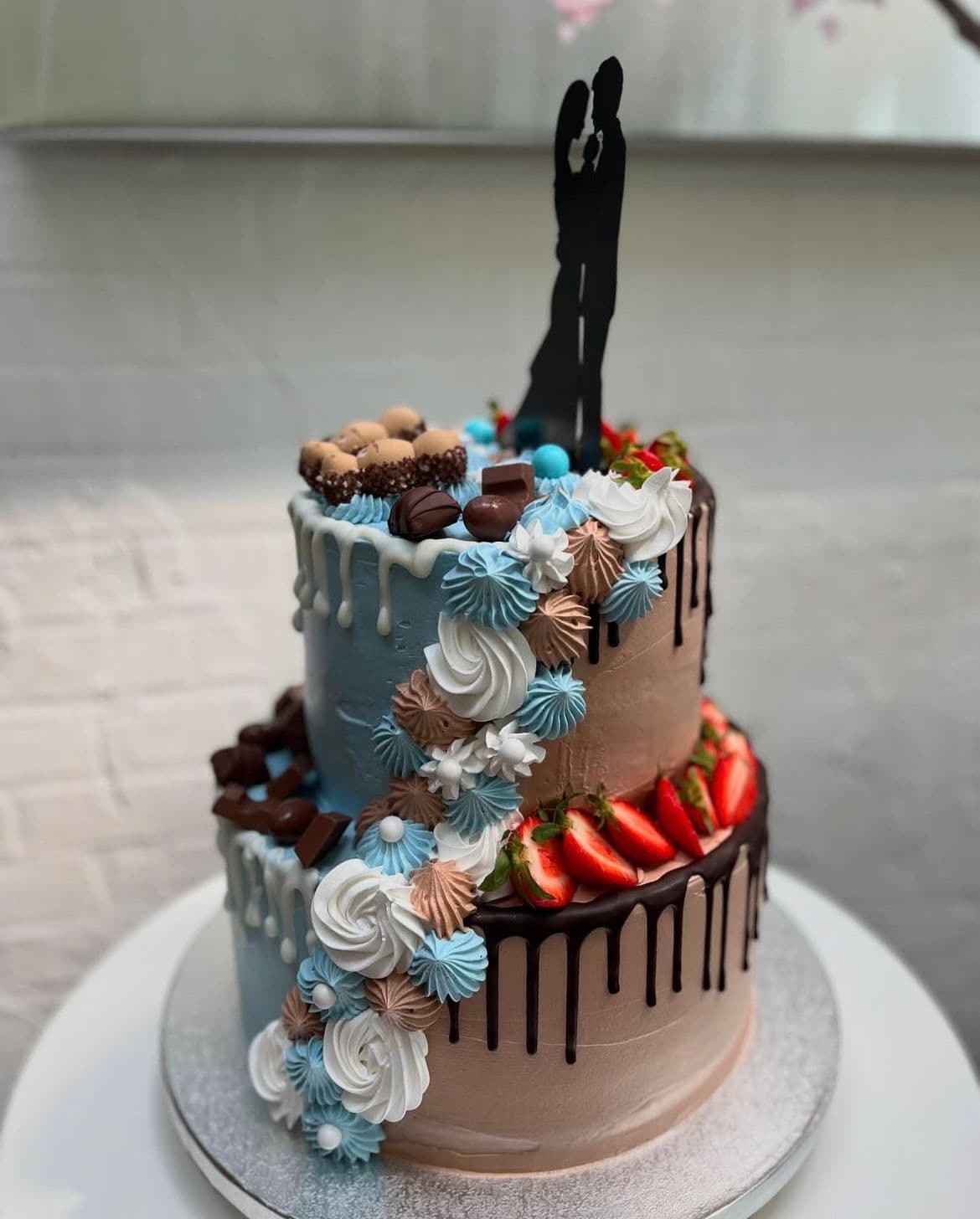 Hochzeitstorte im Café am Dorfteich in Schneverdingen