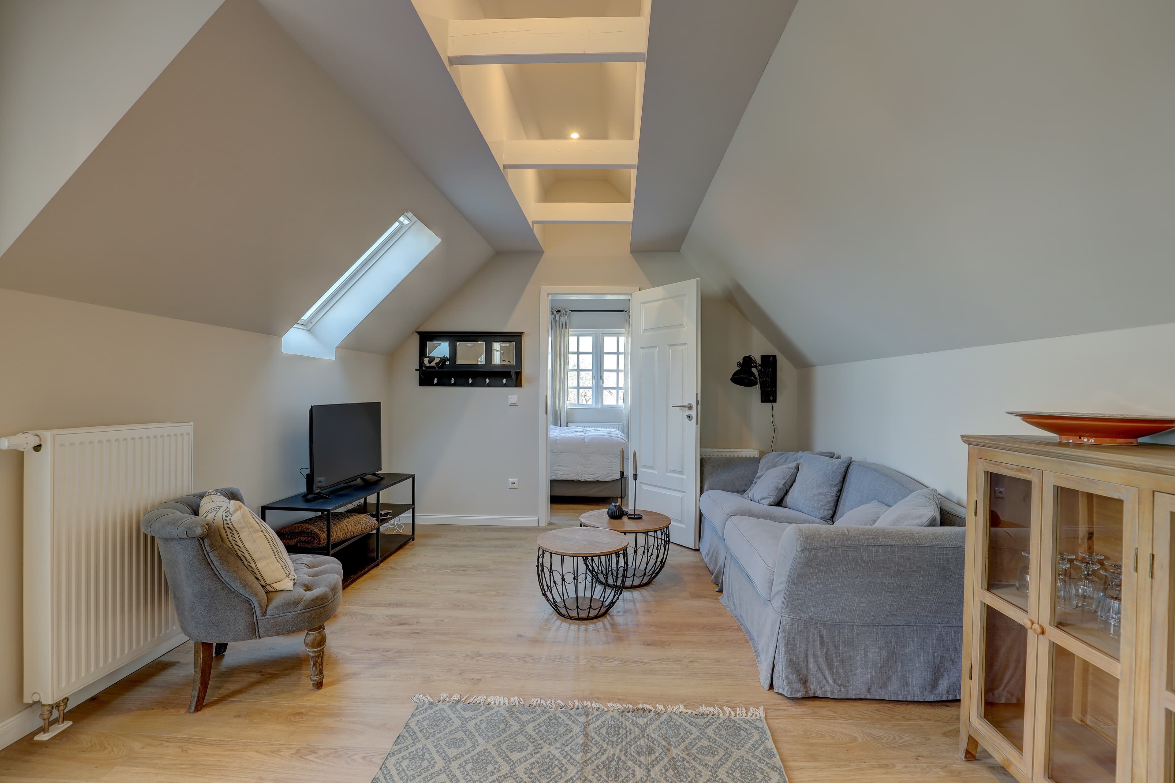 MiRiS Ferienwohnung Celle Wohnzimmer