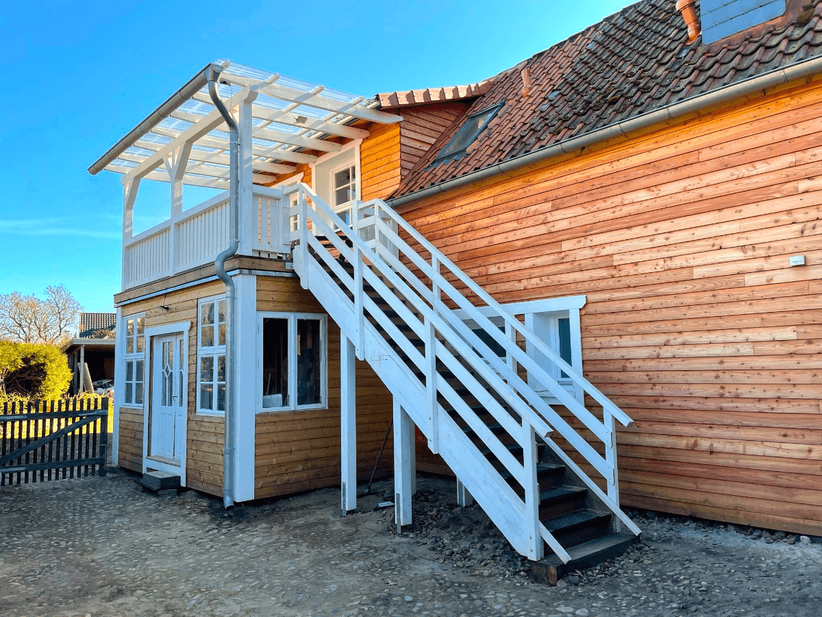 MiRiS Ferienwohnung Celle Treppenaufgang