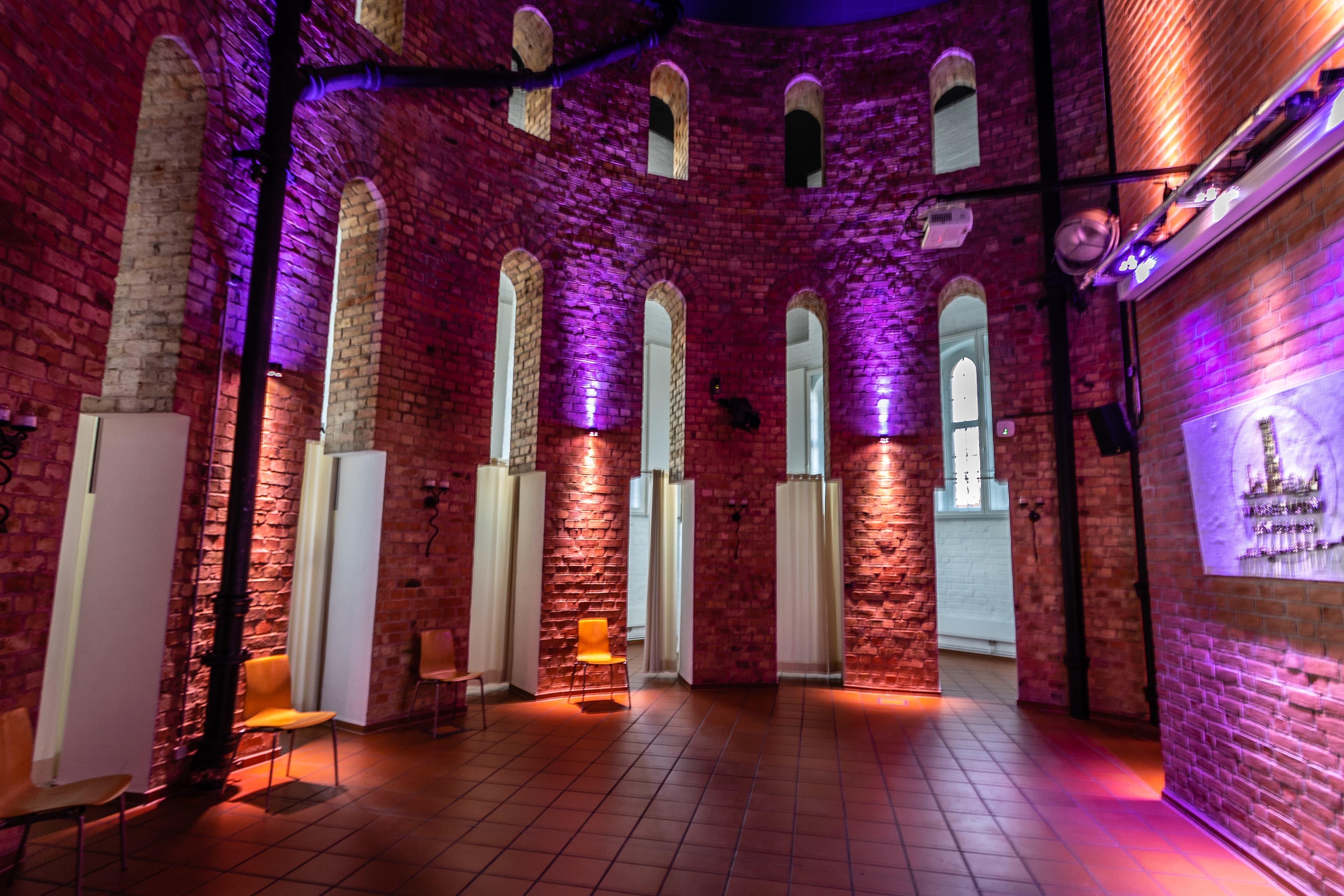 Es gibt auch Tagungsräume im Wasserturm Lüneburg