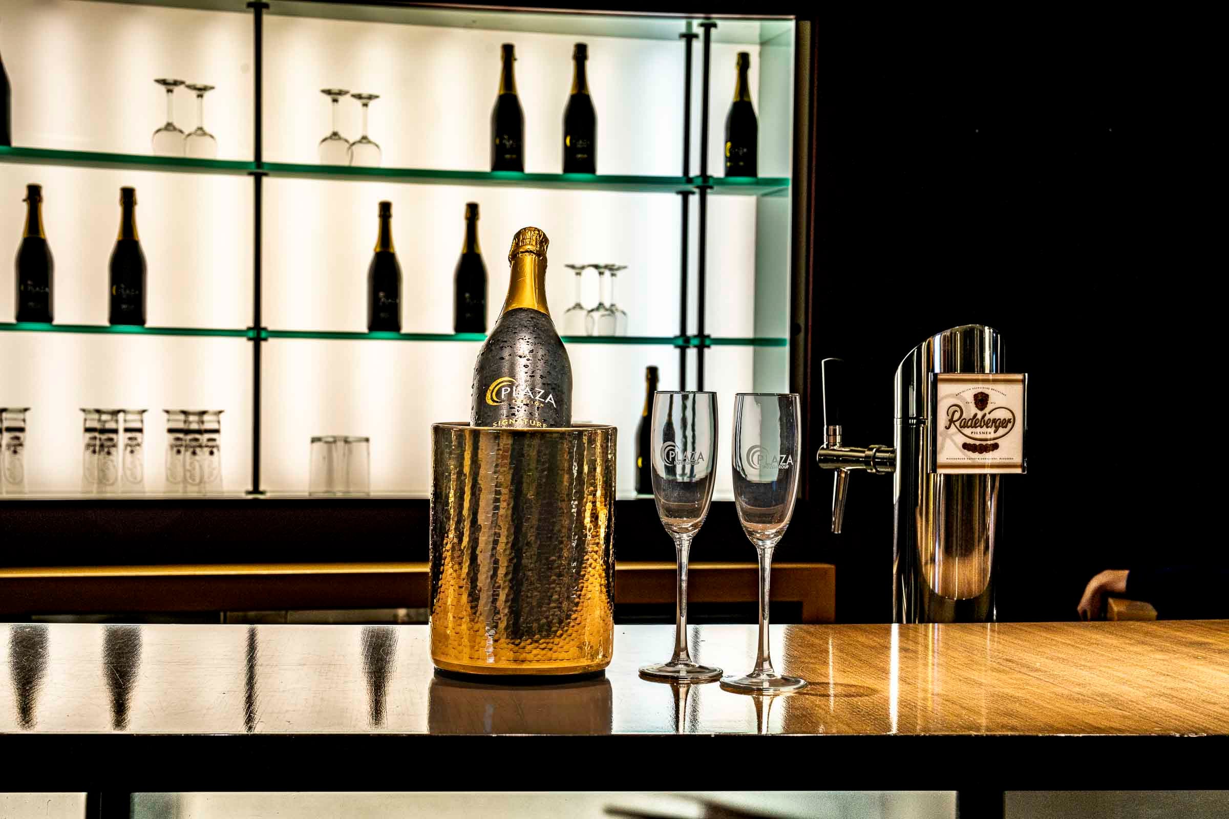 Bar im Plaza INN Heidehof in Hermannsburg