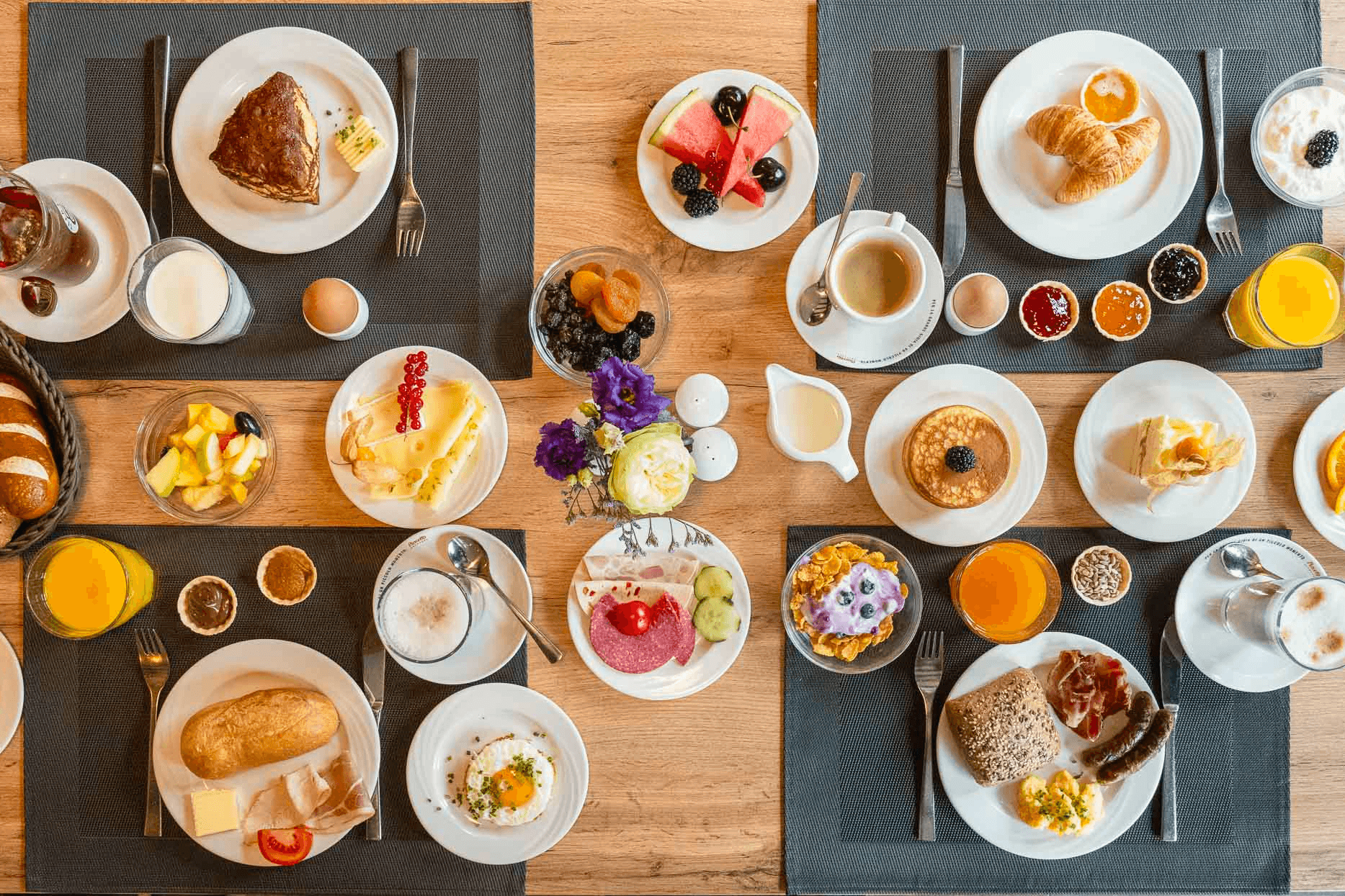 Frühstück im Plaza INN Heidehof in Hermannsburg