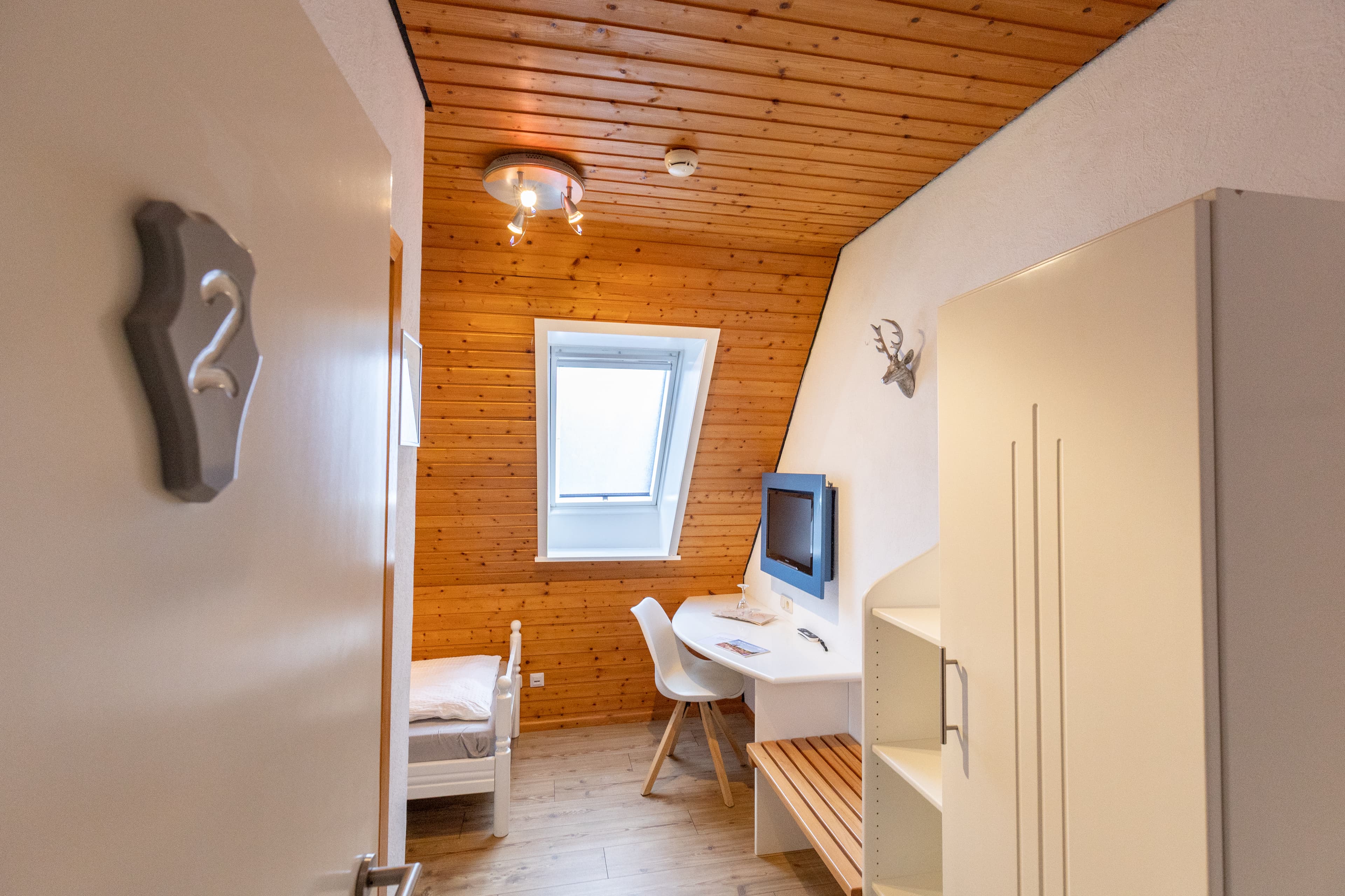 Einzelzimmer in dem Hof Ehlers bei Bergen