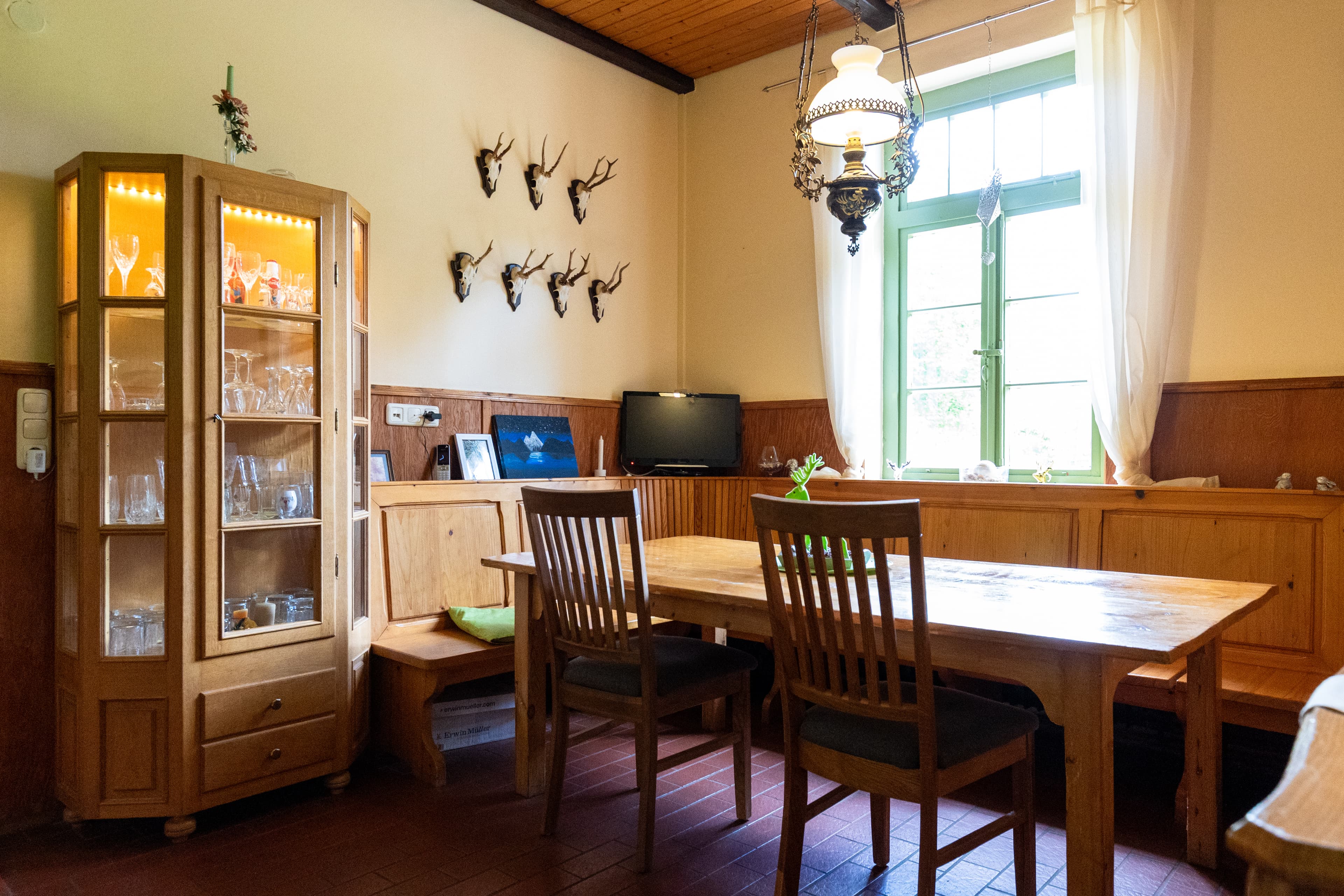 Jagdzimmer im Hof Ehlers bei Bergen
