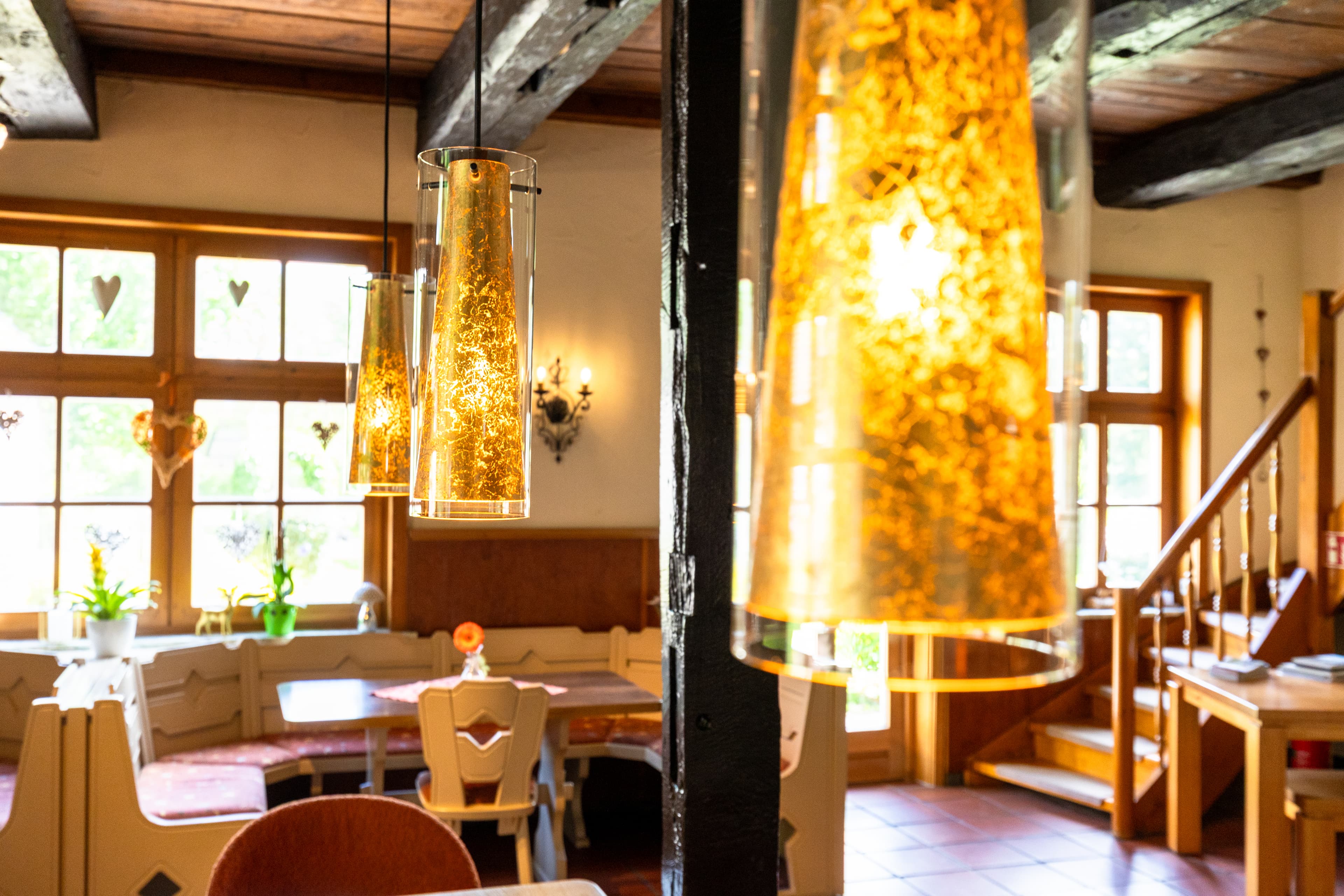 Speisezimmer im Hof Ehlers bei Bergen