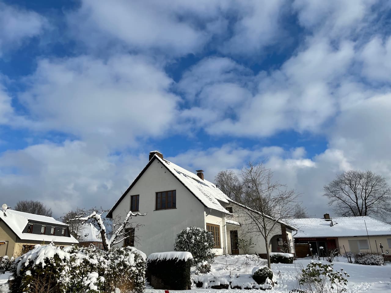Apartment Gehäge 5 in Hermannsburg im Winter