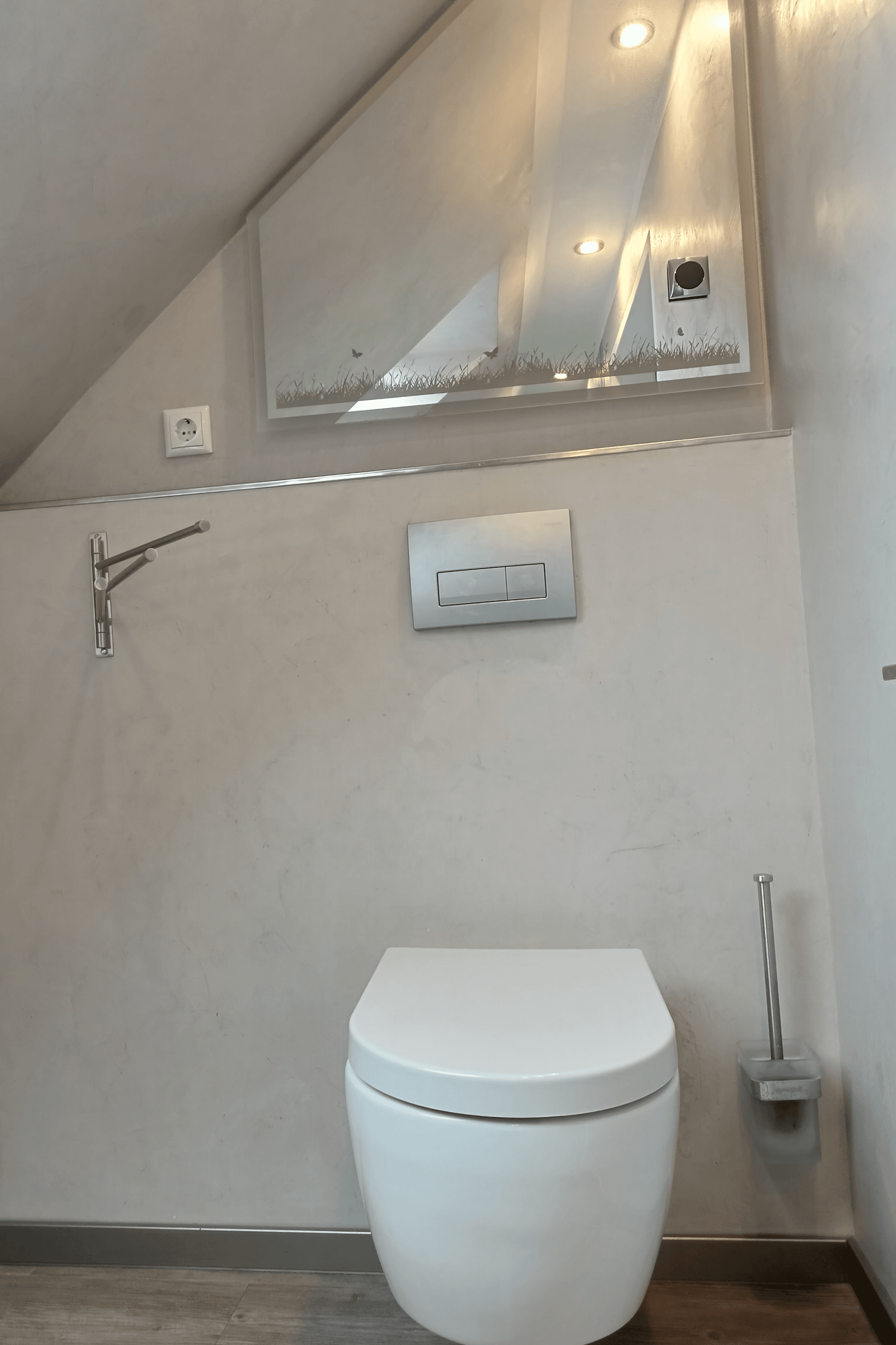 Badezimmer in der Ferienwohnung Allerblick in Celle