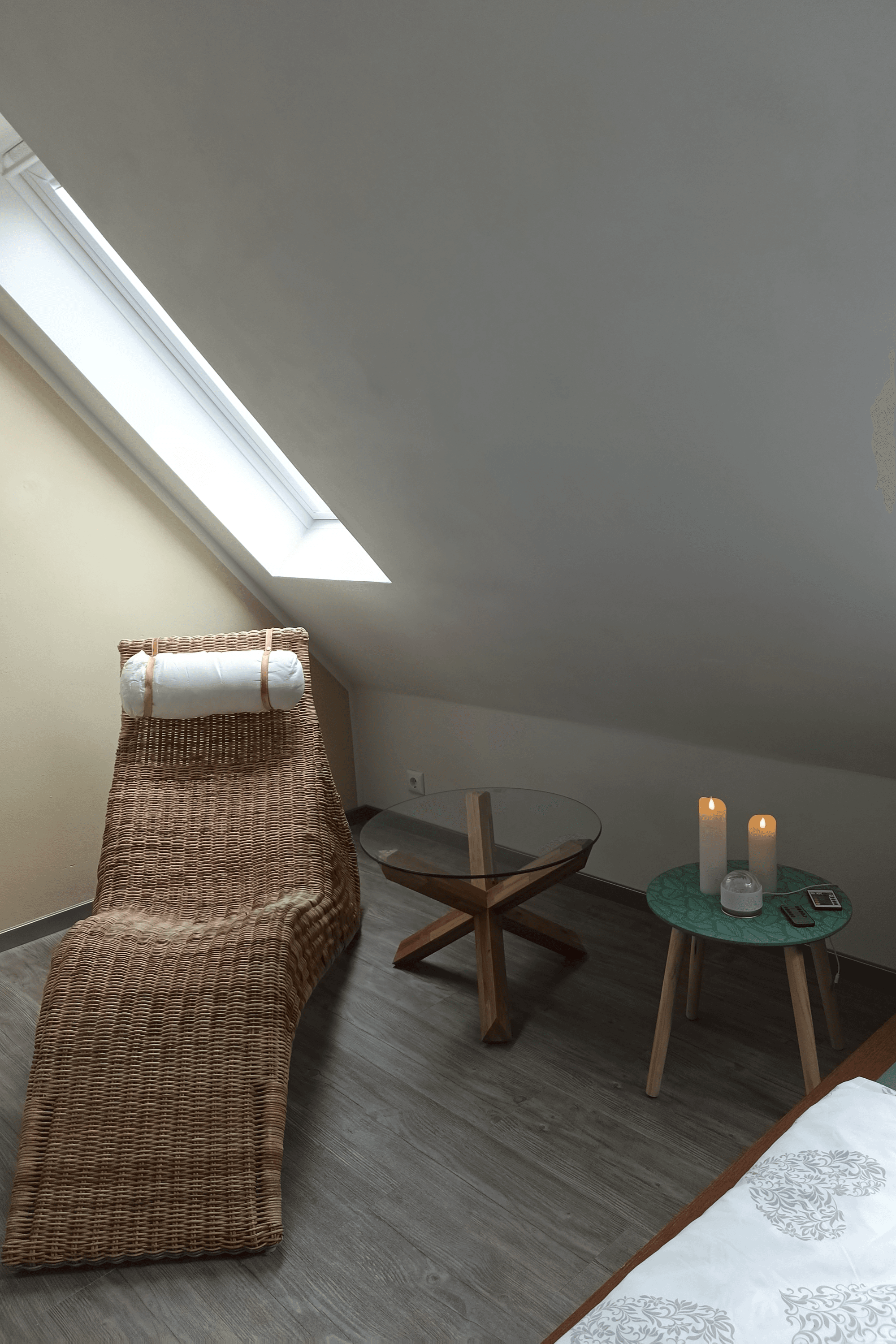 Schlafzimmer in der Ferienwohnung Allerblick in Celle