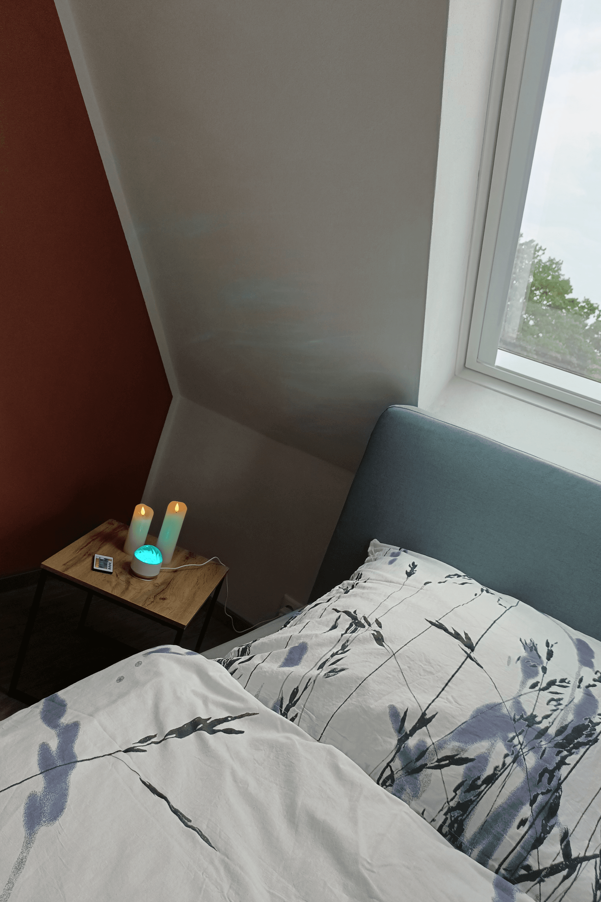 Schlafzimmer in der Ferienwohnung Allerblick in Celle