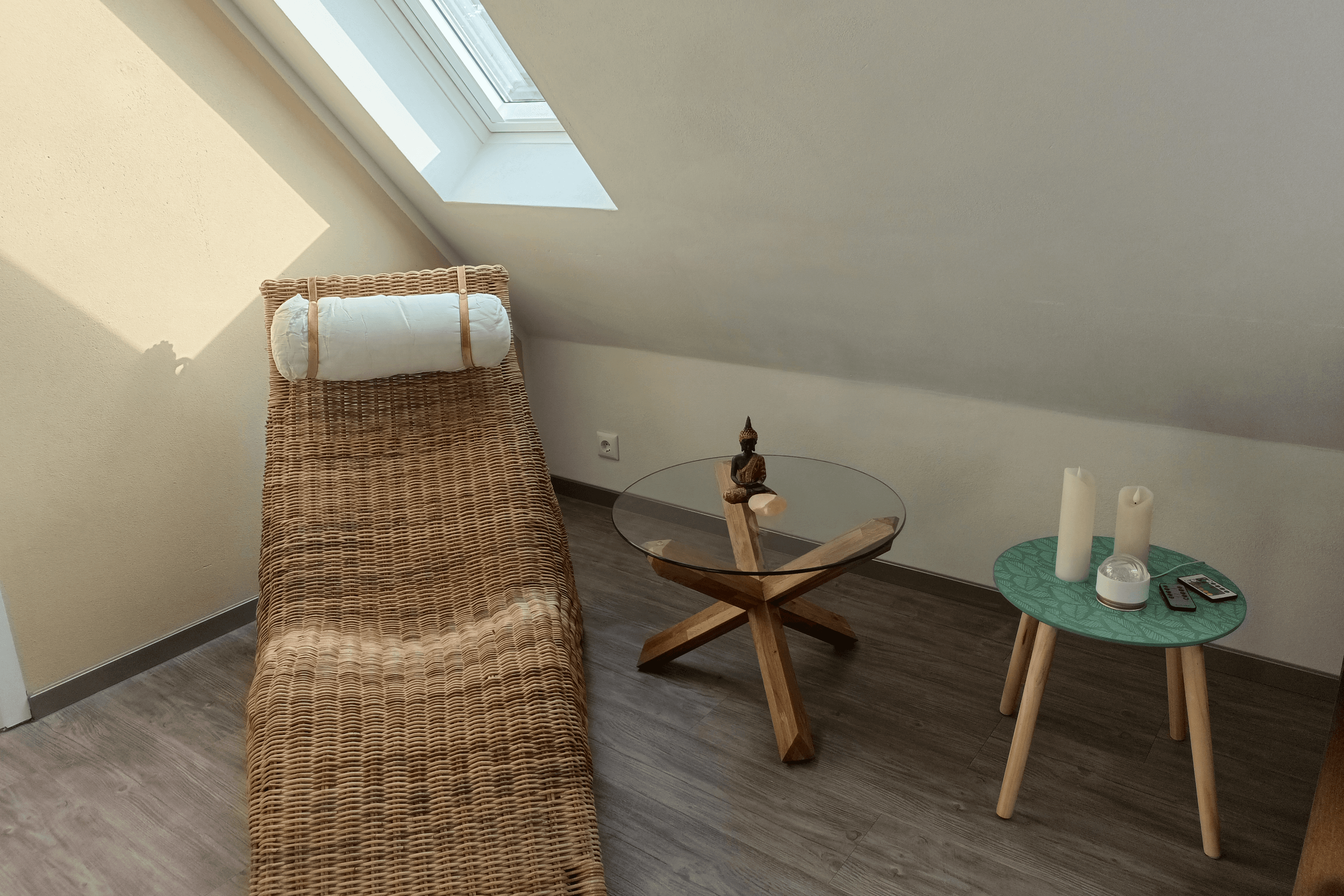 Schlafzimmer in der Ferienwohnung Allerblick in Celle