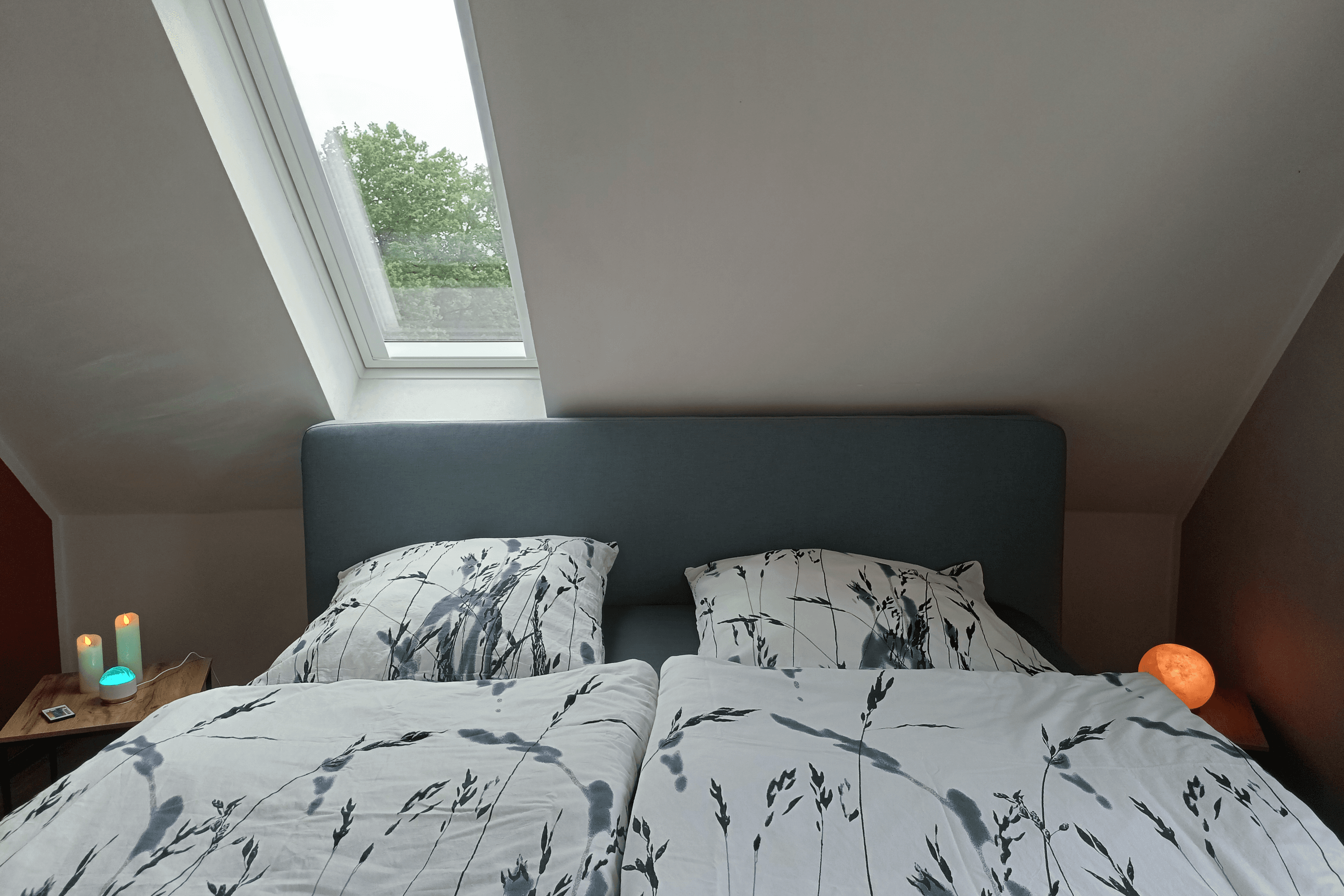 Schlafzimmer in der Ferienwohnung Allerblick in Celle