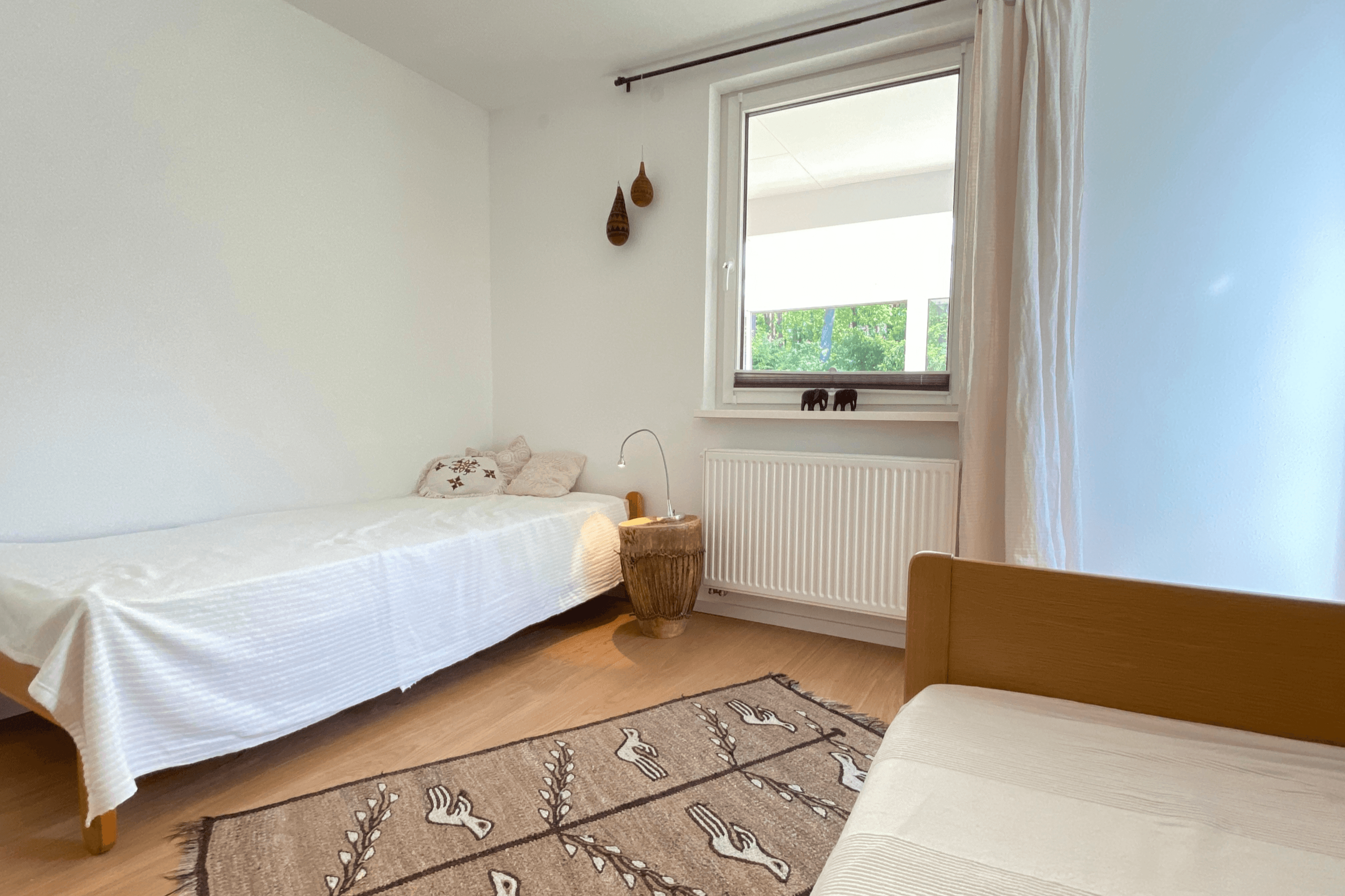 Zweibettzimmer in der Ferienwohnung Heide-Tukkul in Hermannsburg