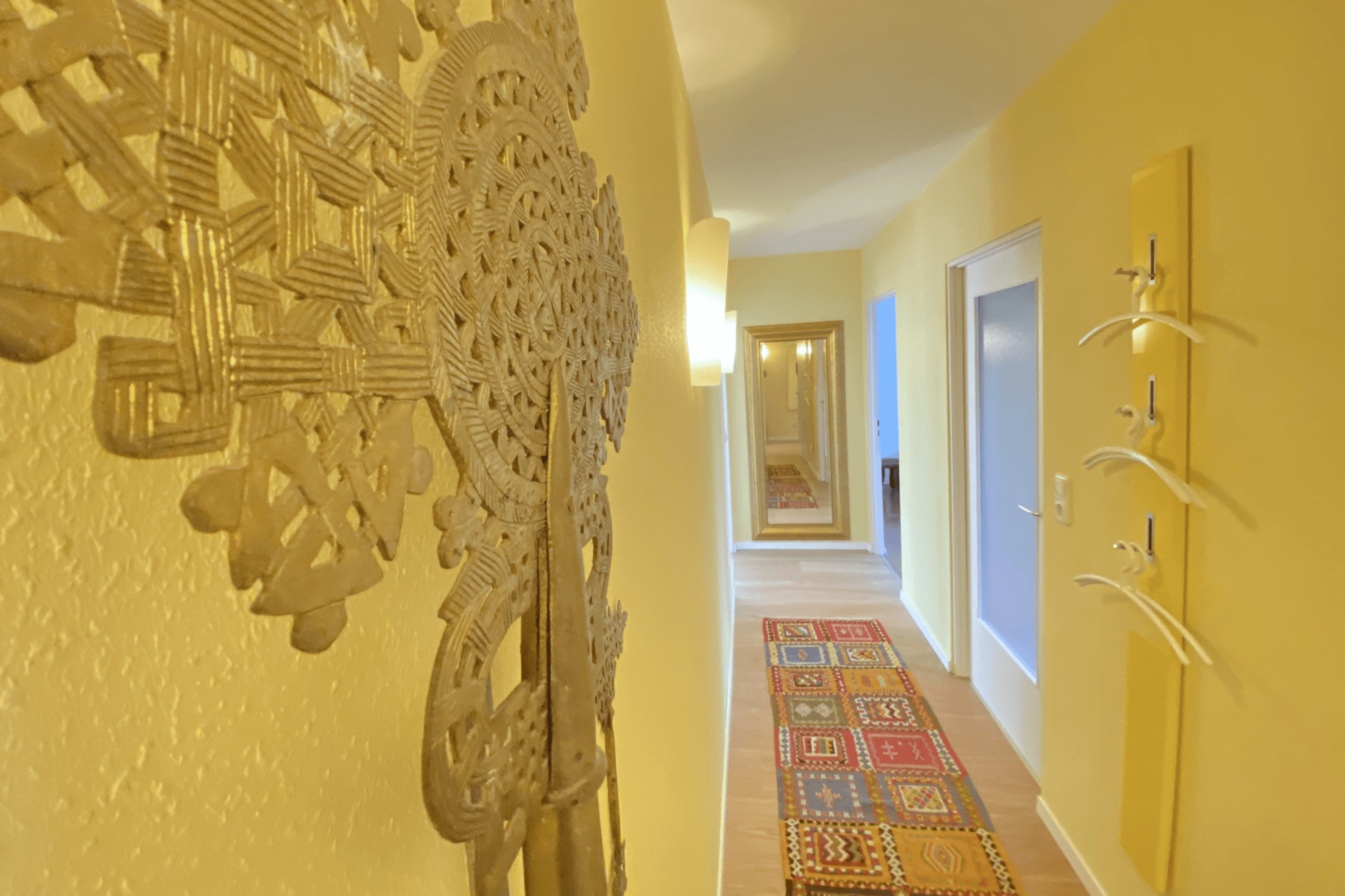 Flur in der Ferienwohnung Heide-Tukkul in Hermannsburg