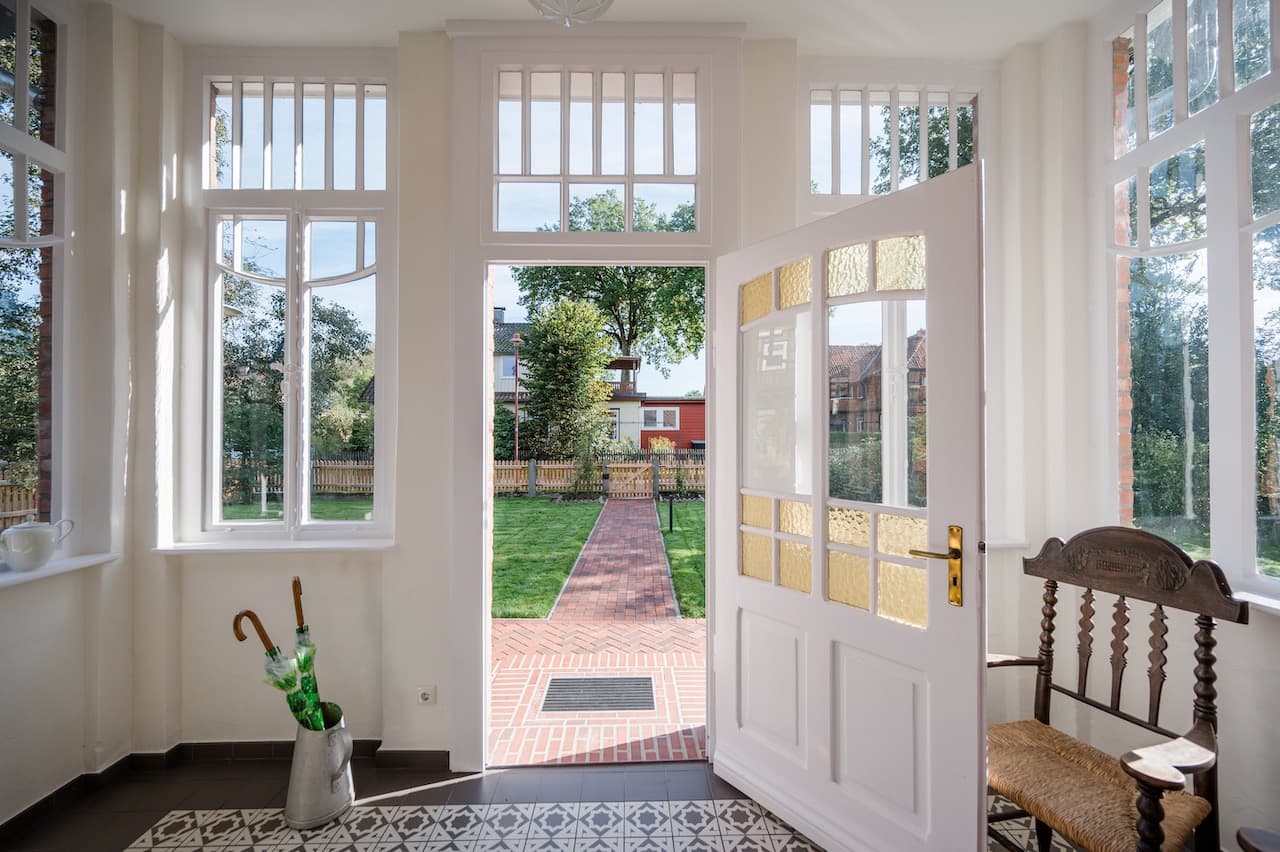 Eingangsbereich im Ferienhaus Waldstraße 7 in Hermannsburg