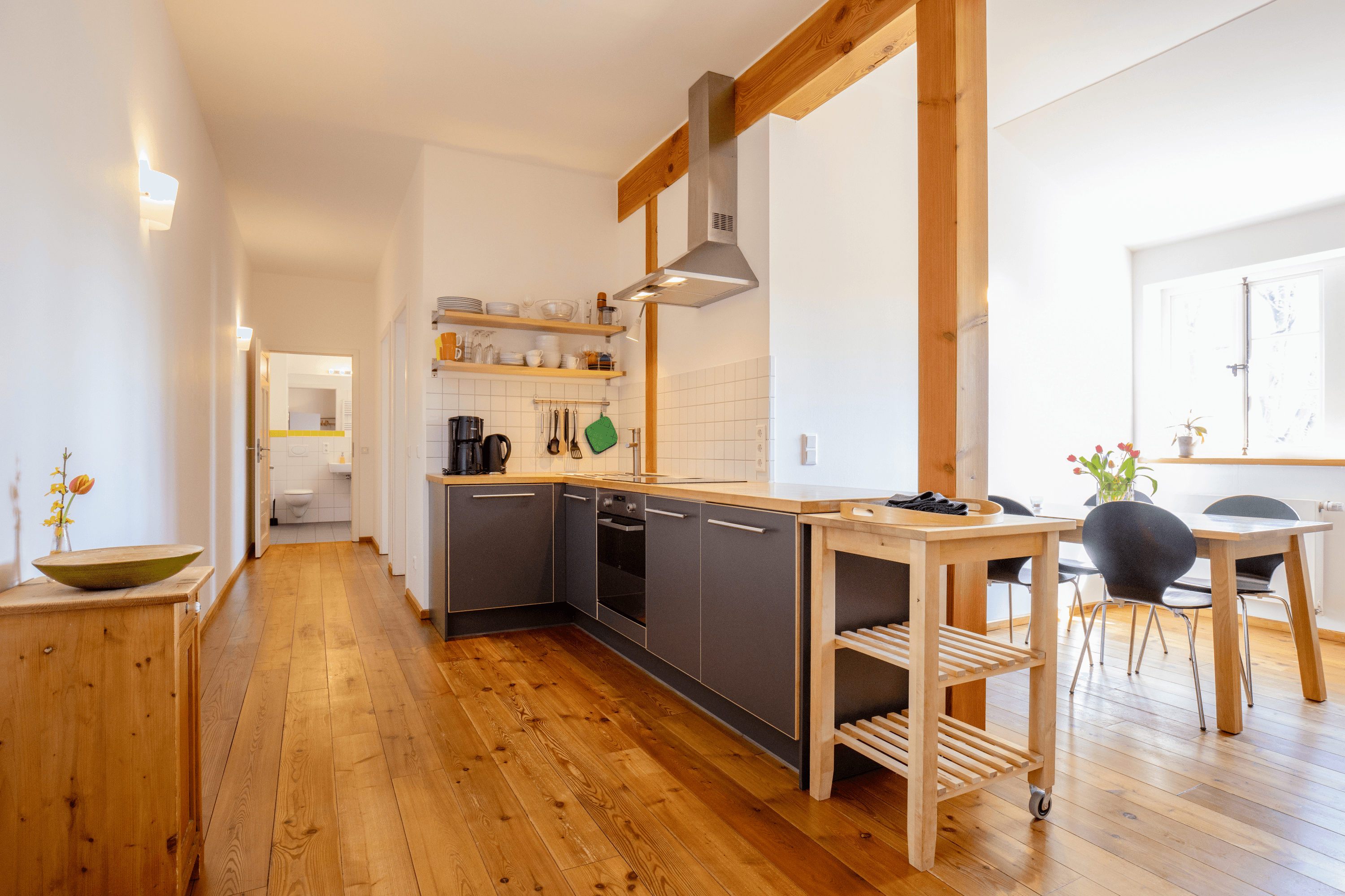 Küche Ferienwohnung 2 auf dem Winkelhof Müden Örtze