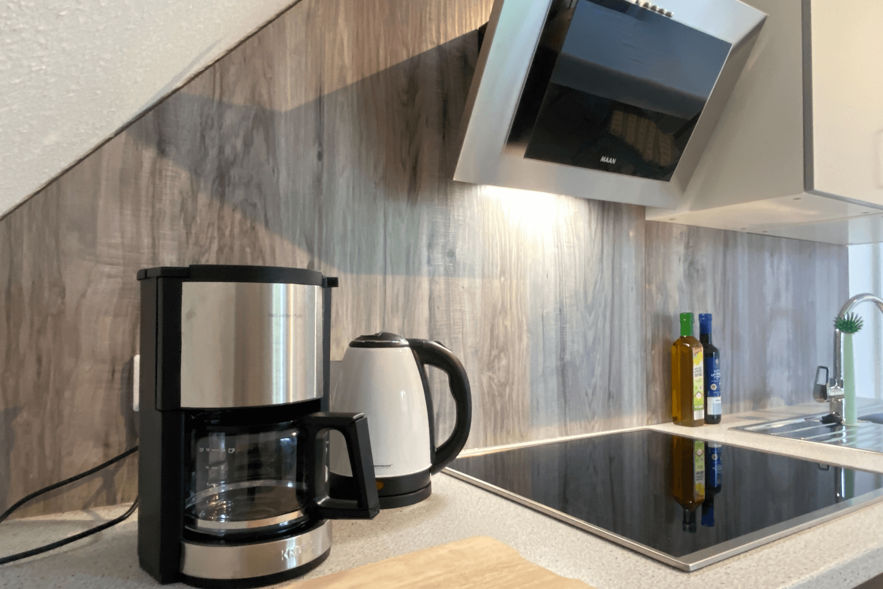 Küche Ferienhaus am Heidesee in Müden Örtze