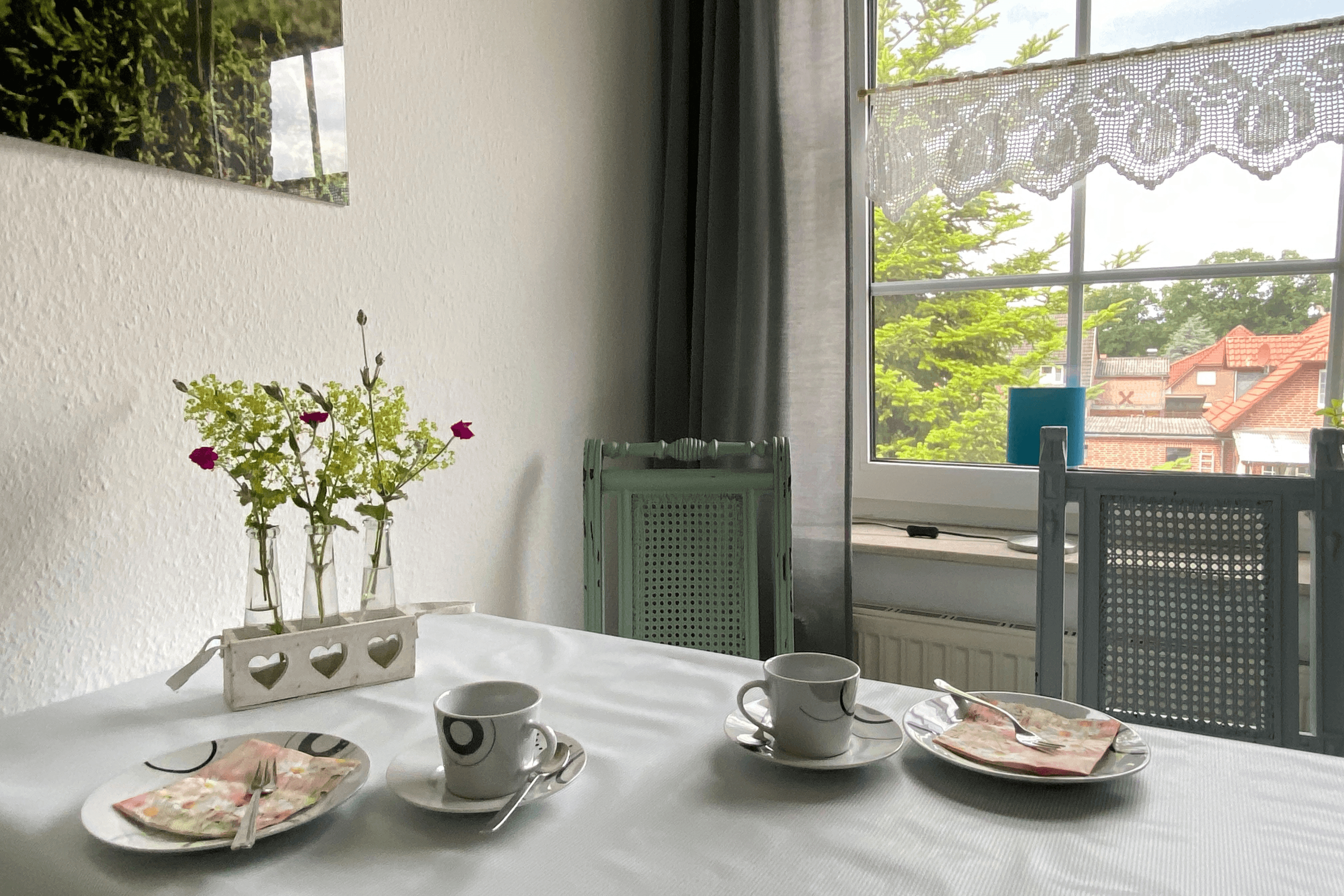 Esszimmer Ferienhaus am Heidesee in Müden Örtze