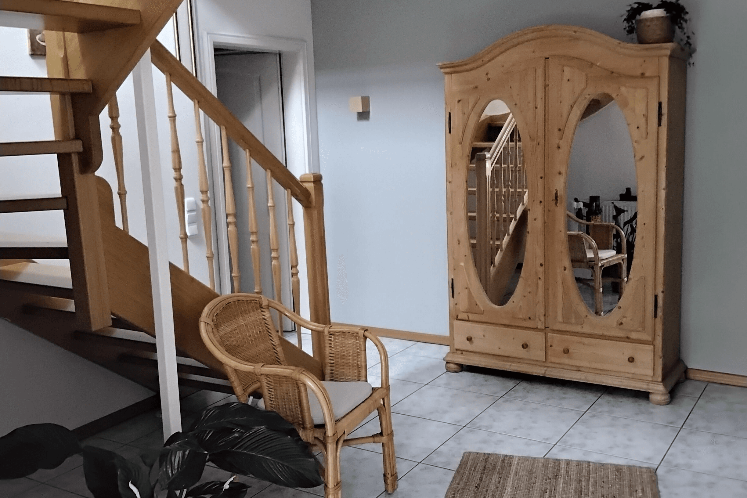 Flur in Nolte's Ferienwohnung Bröckel