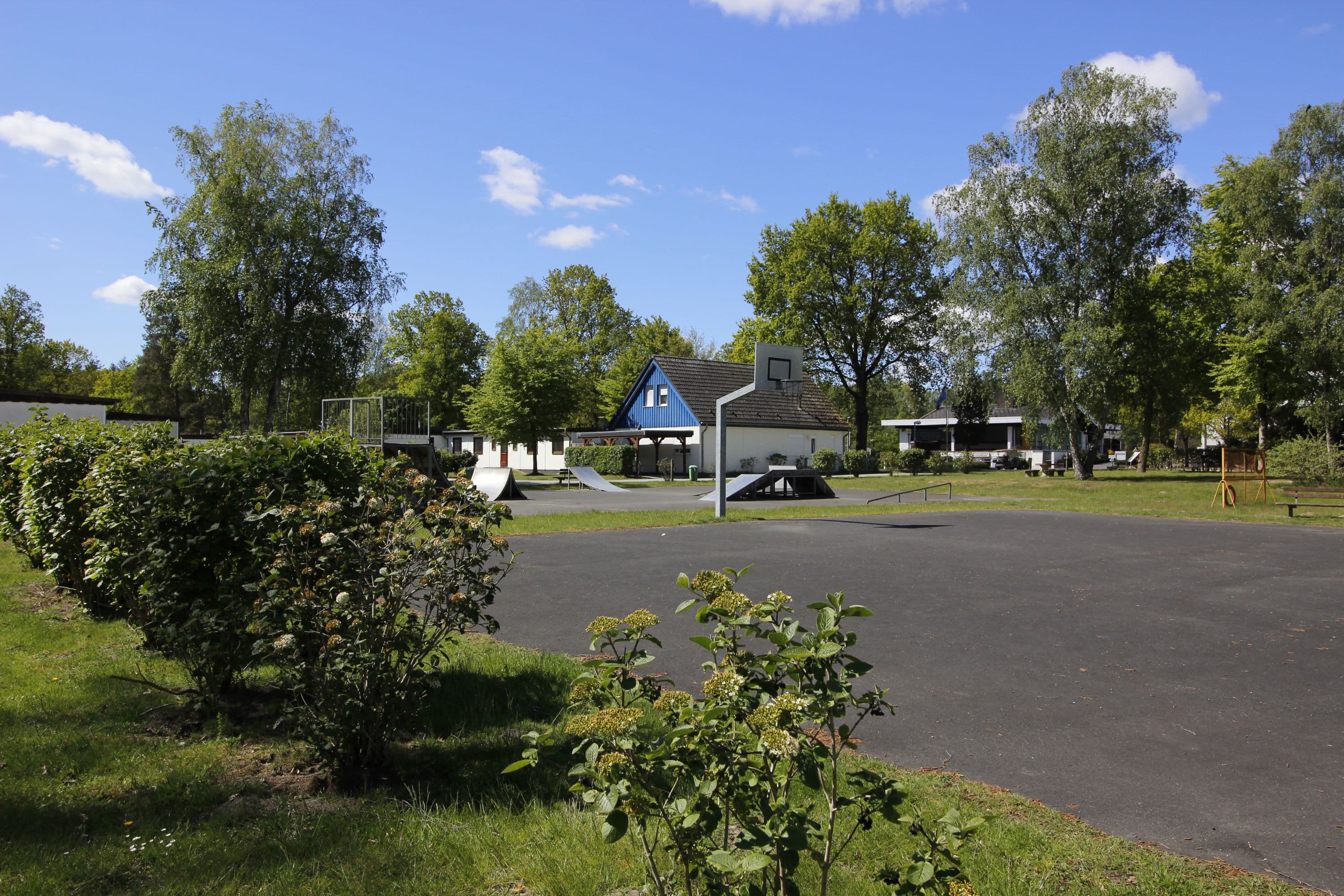 Basketballfeld im Ferienpark Heidesee Faßberg