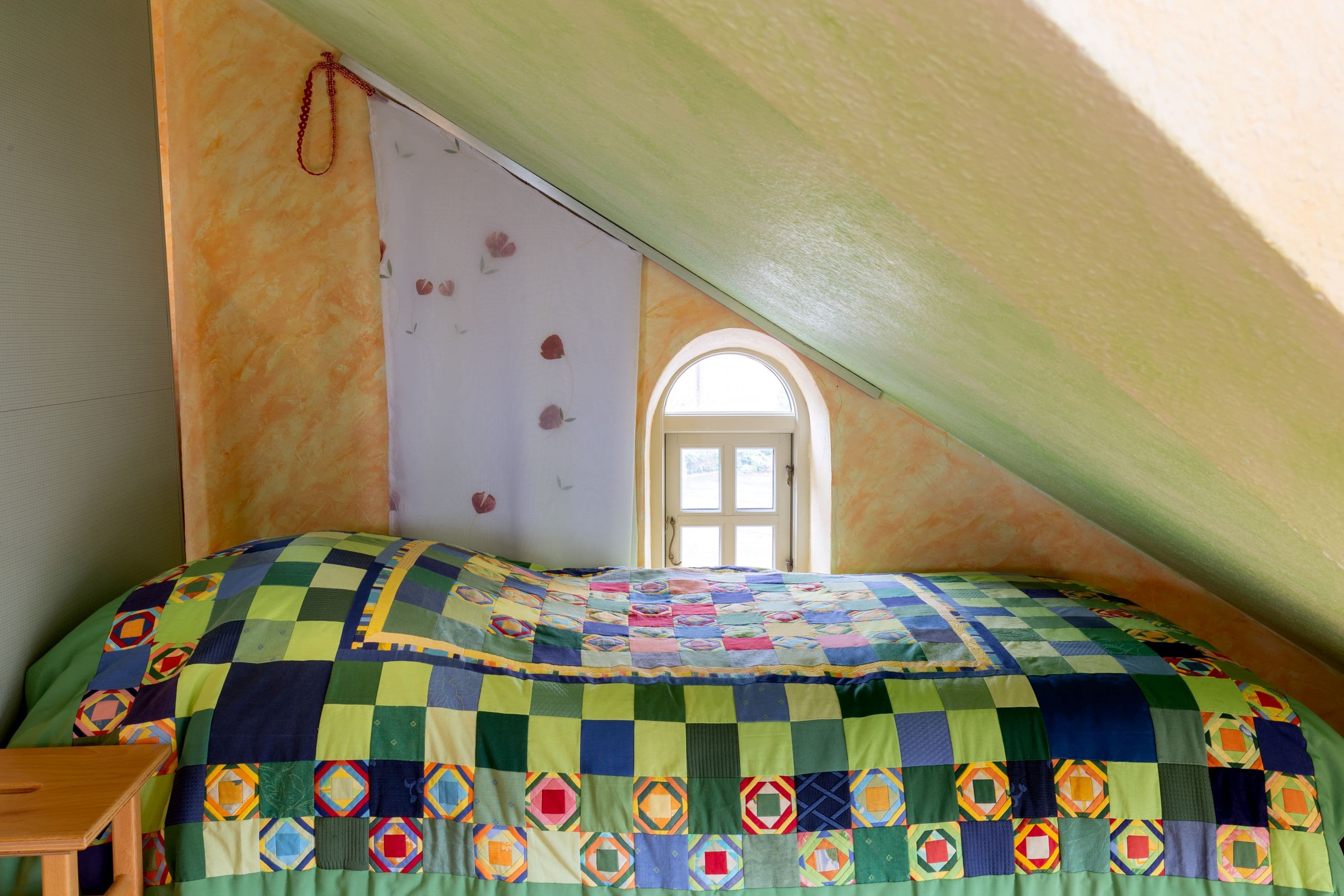 Einzelbett in der Ferienwohnung Fischer