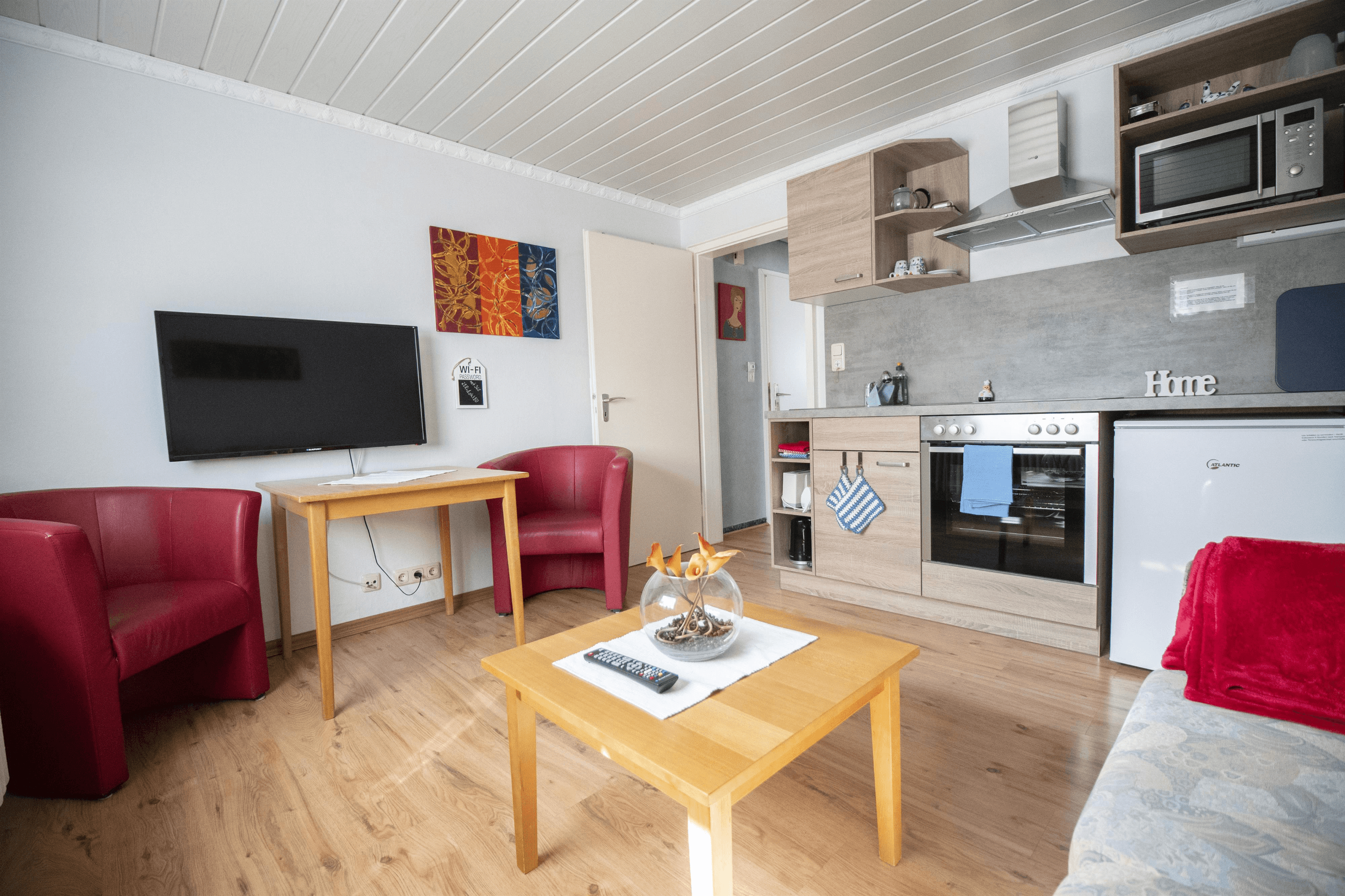 Wohnbereich in der Ferienwohnung Fritz Dreyer in Celle