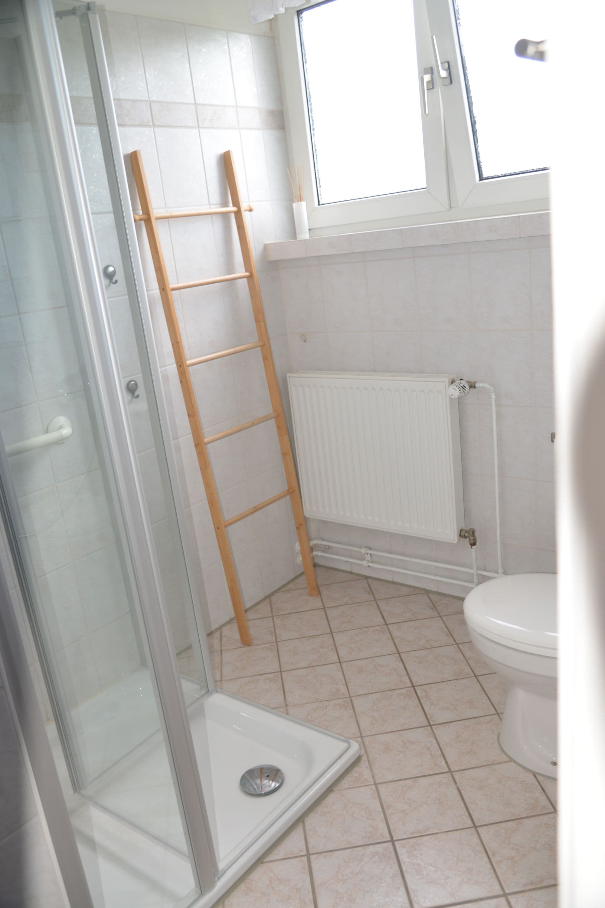 Badezimmer in der Wohnung 2 Appartements am Rosengarten