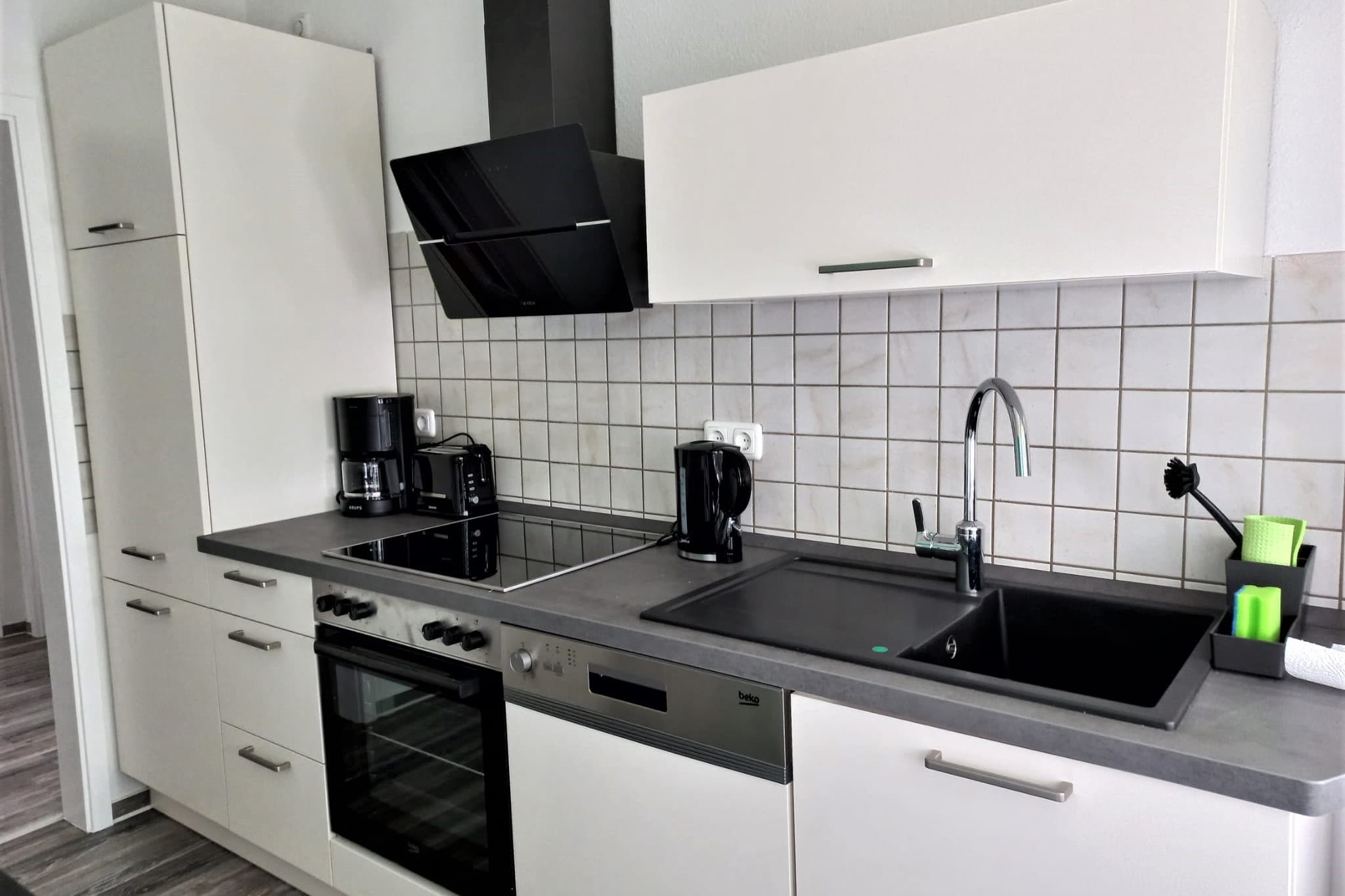 Küche in der Ferienwohnung Friedrich in Hermannsburg