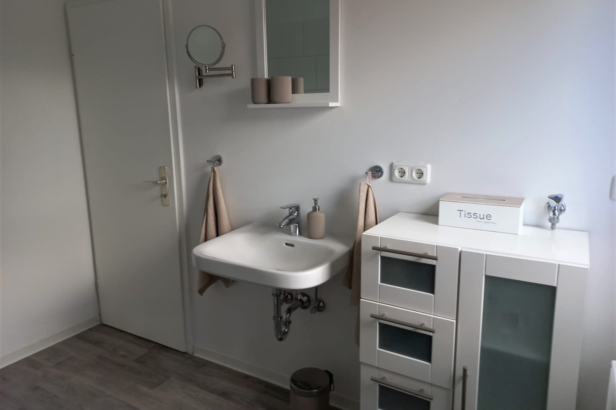 Badezimmer in der Ferienwohnung Friedrich in Hermannsburg