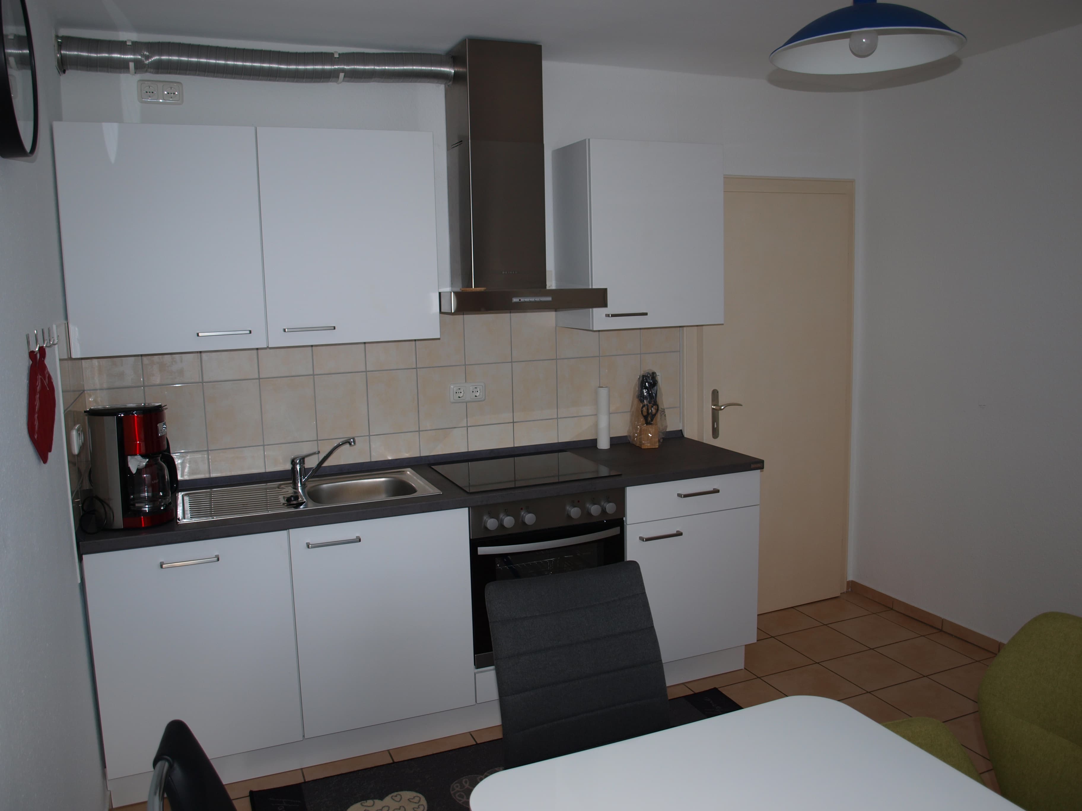 Küchenzeile Ferienwohnung HarmsHeide in Hermannsburg