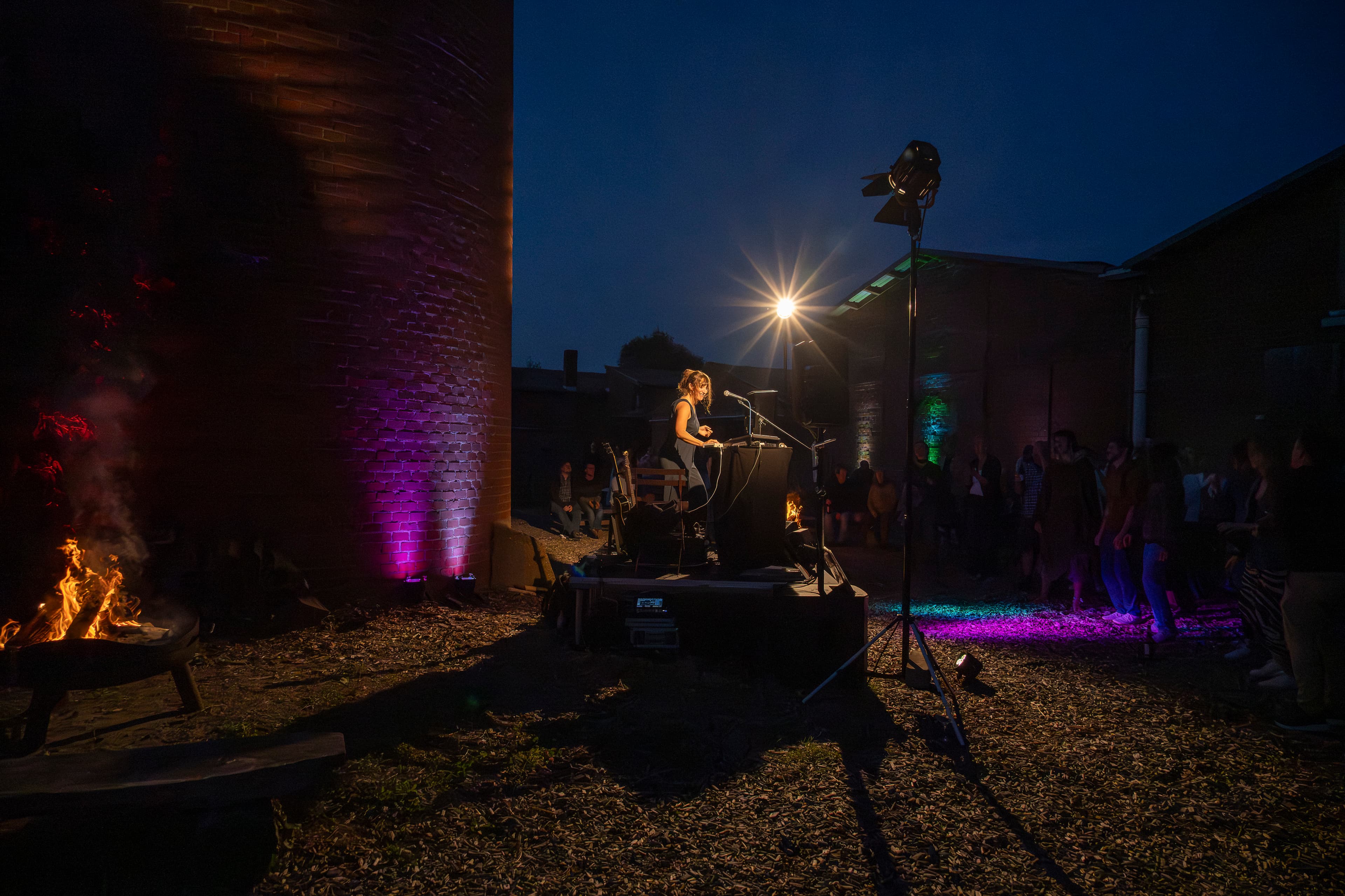 Hof an den Teichen, Konzert Coco Aikura