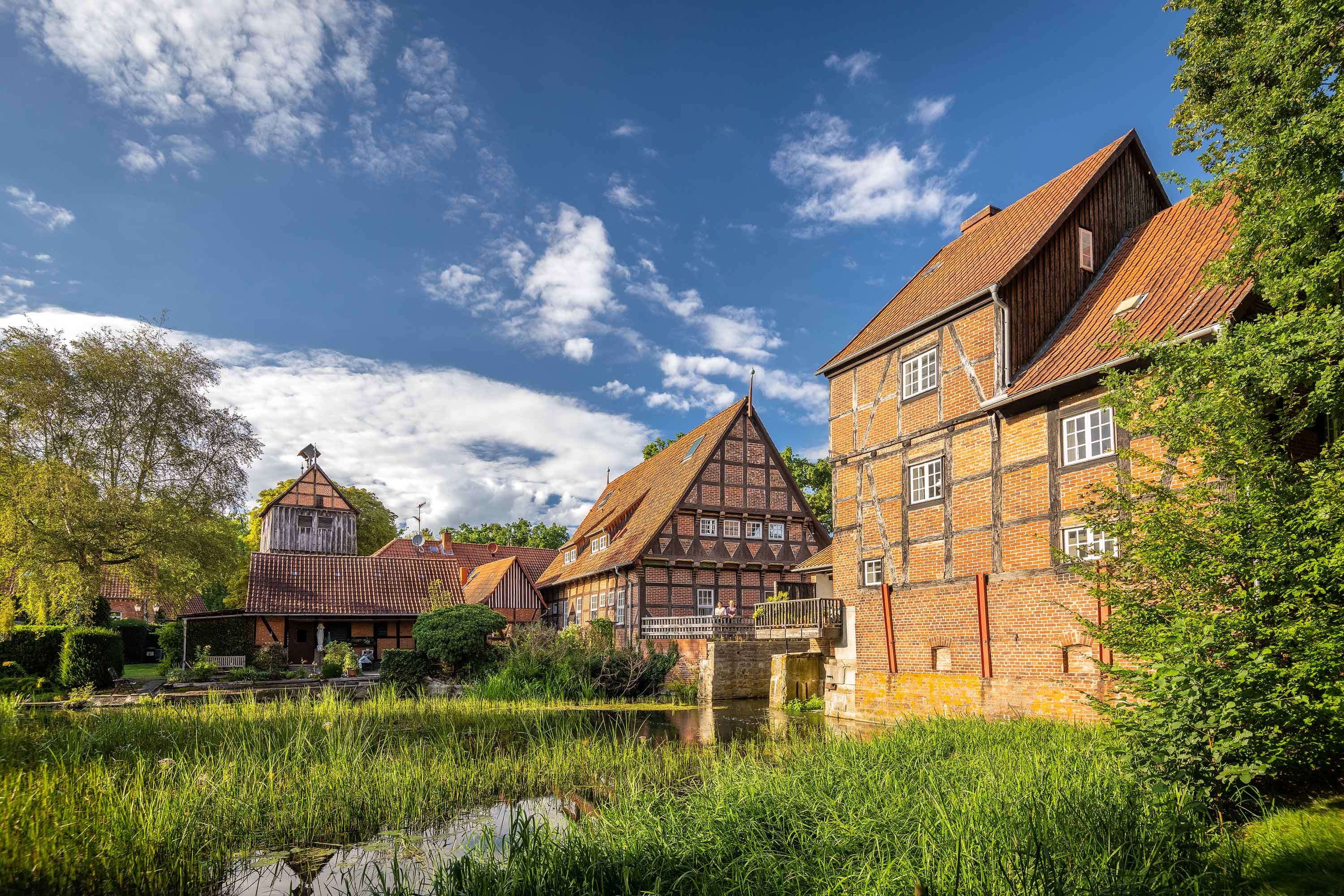 Wassermuehle in Wienhausen an der Aller – Ziel einer Wanderung durch die Allerniederung.