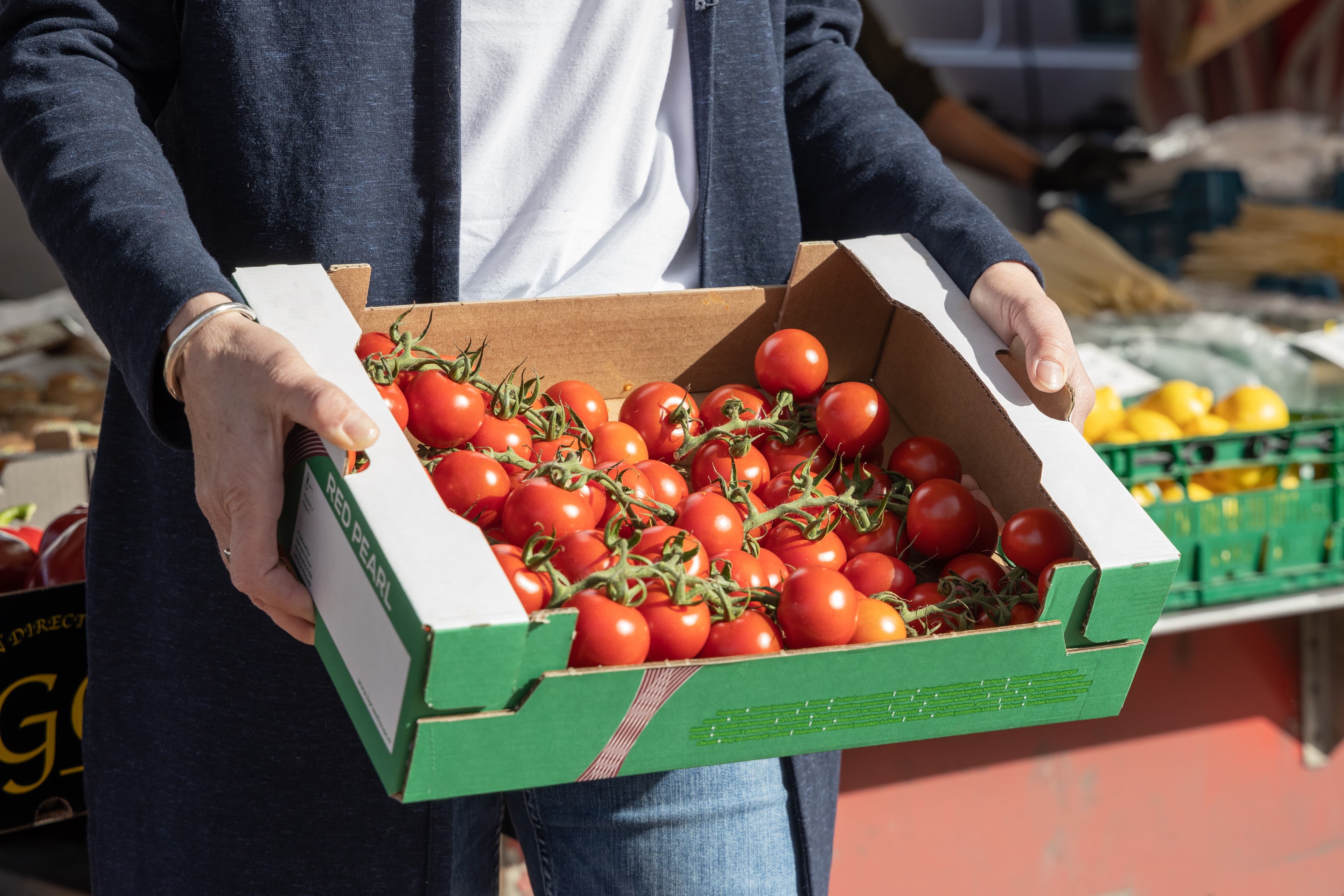 Regionales Gemüse wie Tomaten aus der Lüneburger Heide