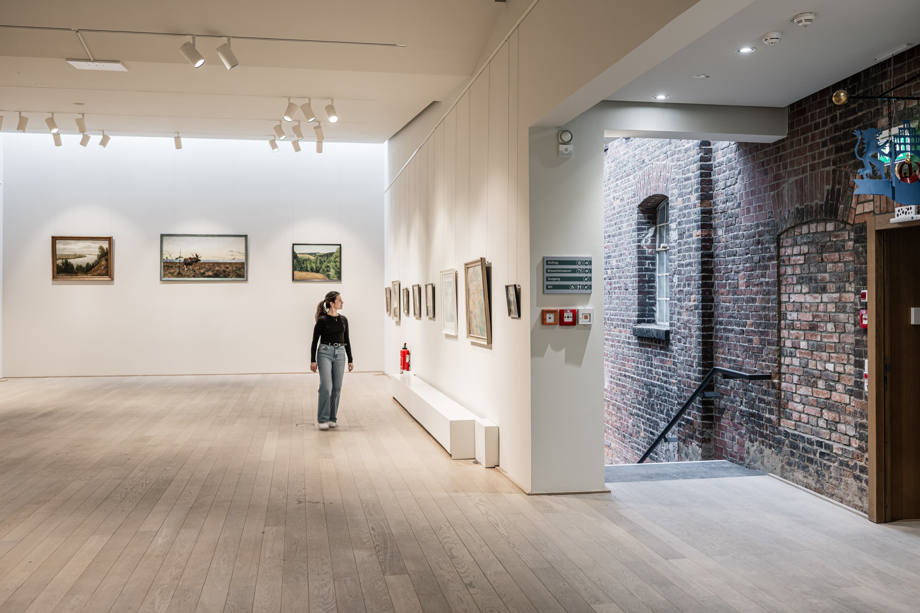 Ausstellungsräume ostpreußische Kunst