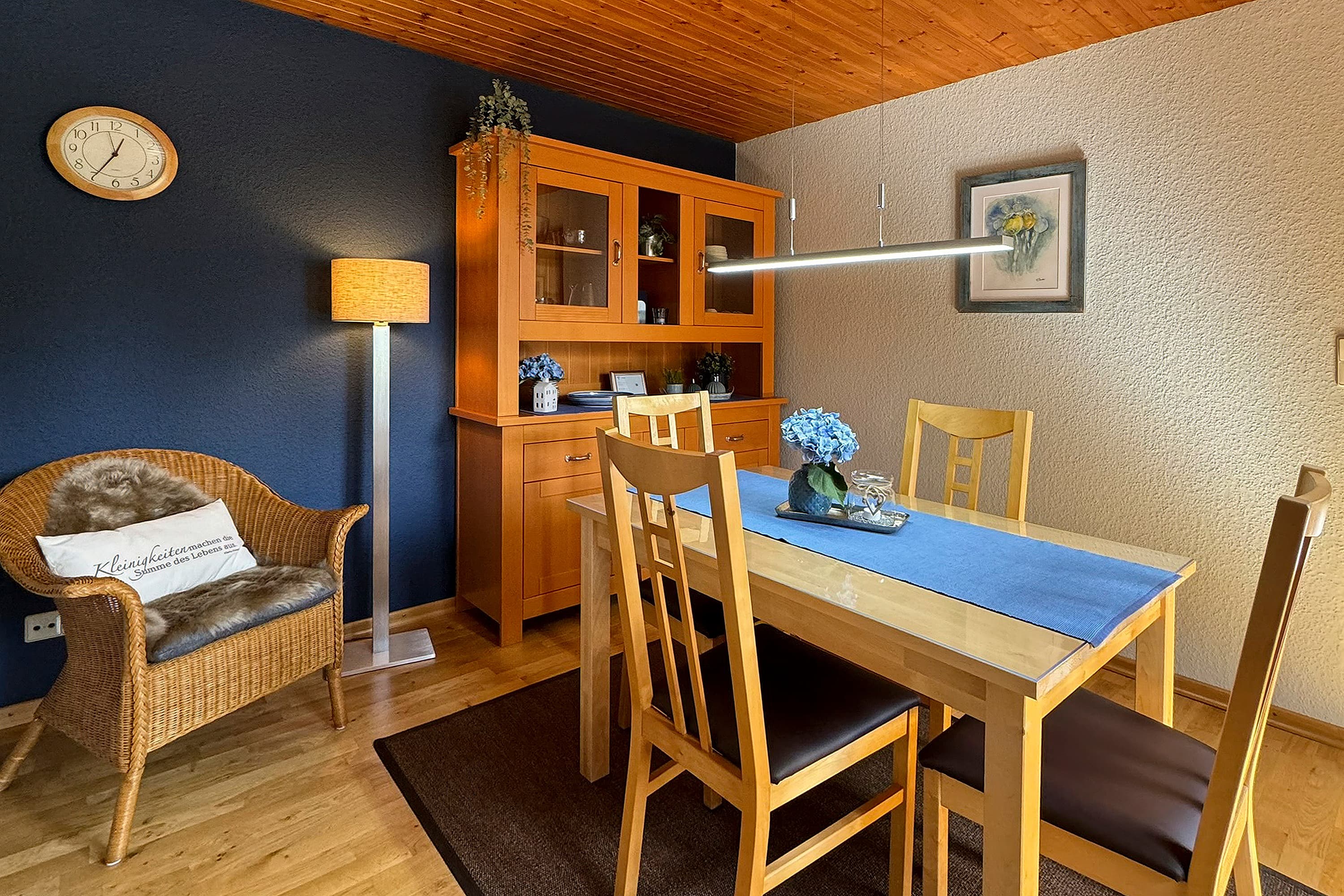 Ferienwohnung Klimsa Bienenbüttel Esszimmer