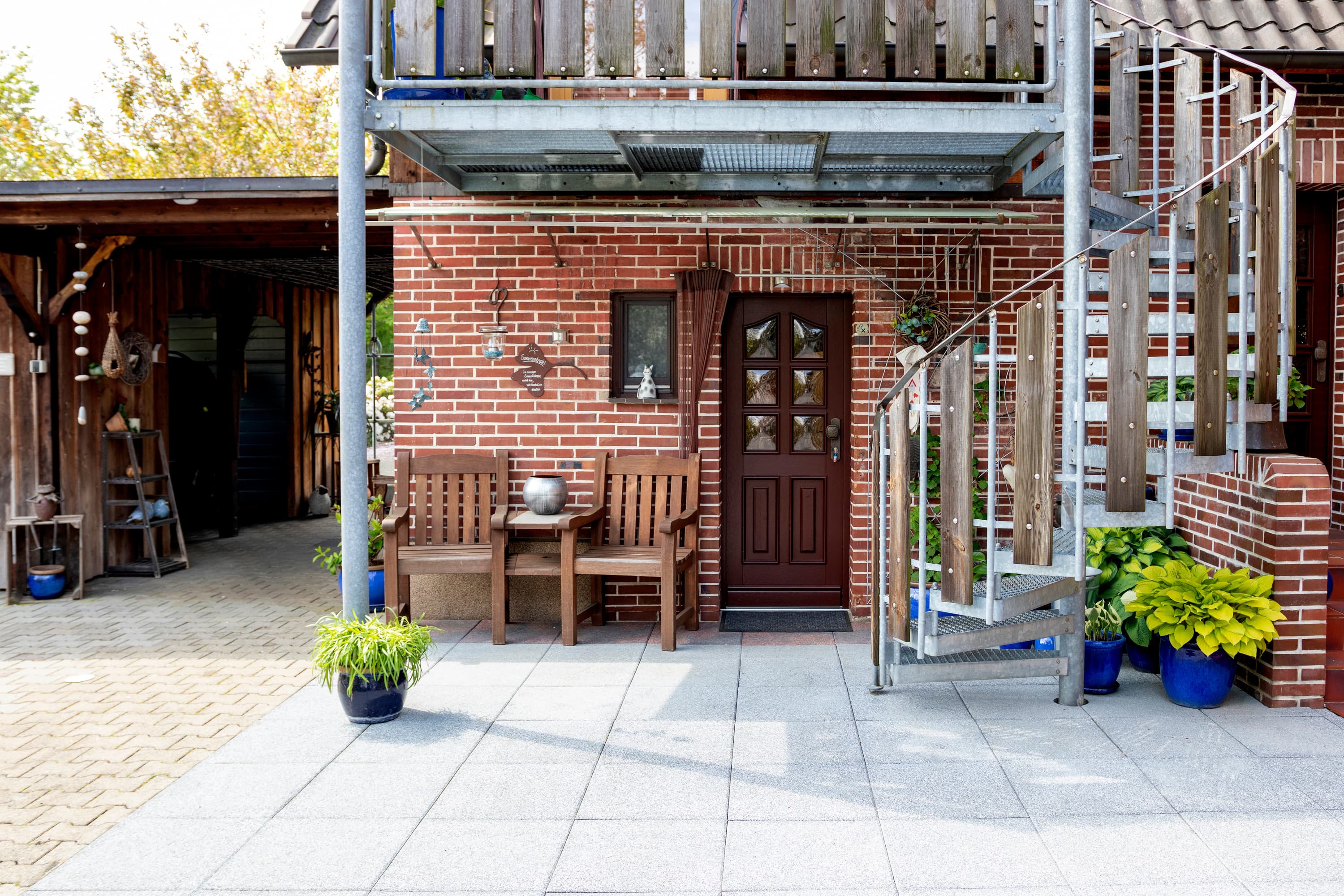 Ferienwohnung Klimsa Bienenbüttel Eingangstür