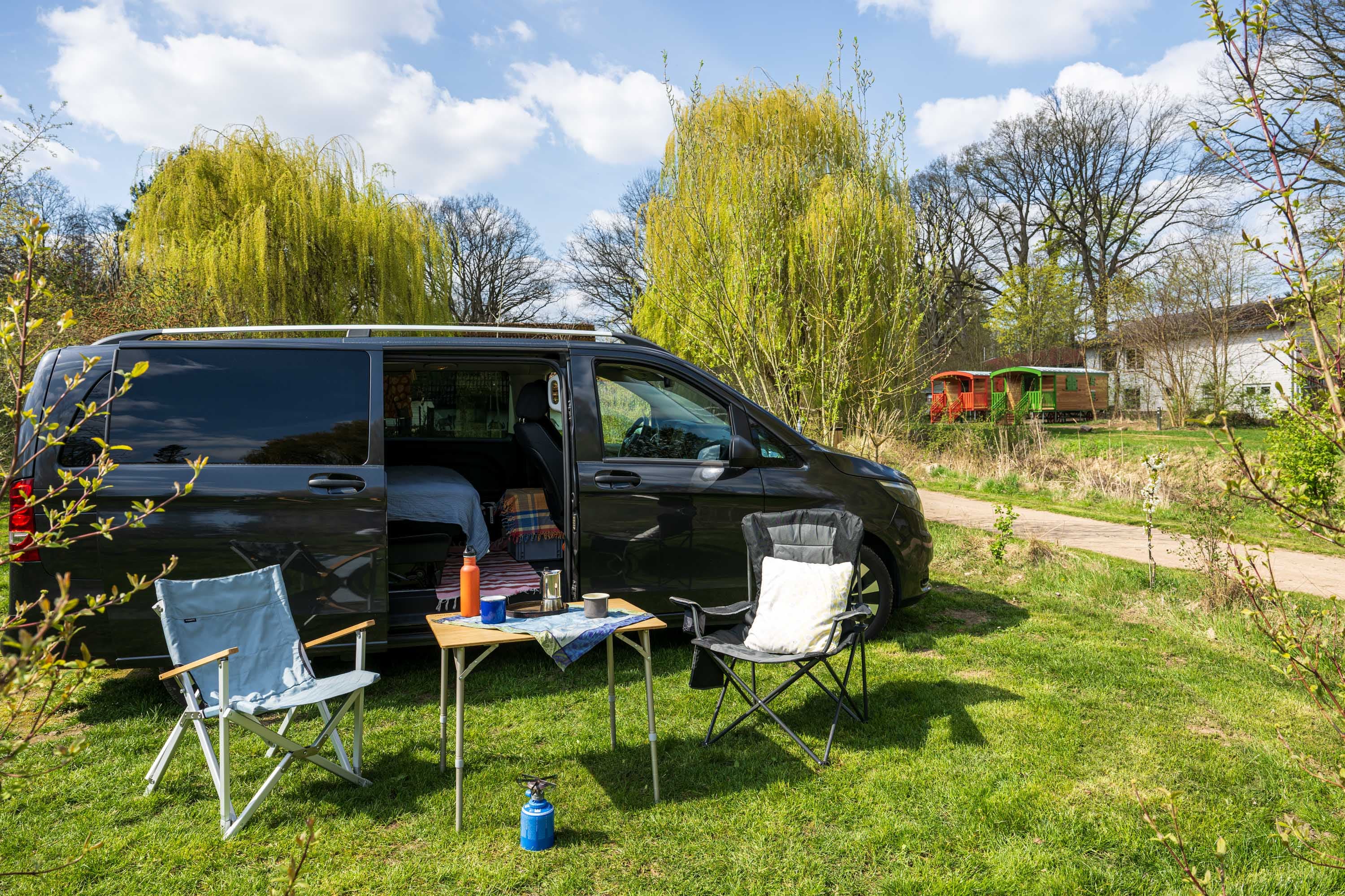 Camping-Stellplätze auf dem Uhlenköper Camp