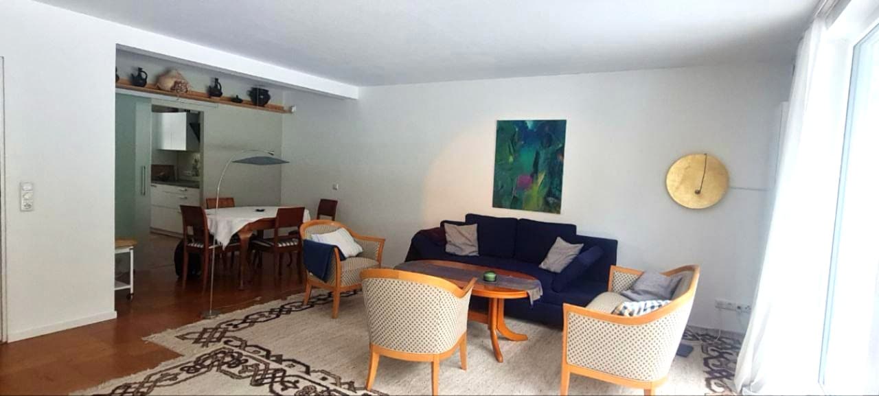 Ferienwohnung Heide-Tukkul Wohnzimmer in Hermannsburg
