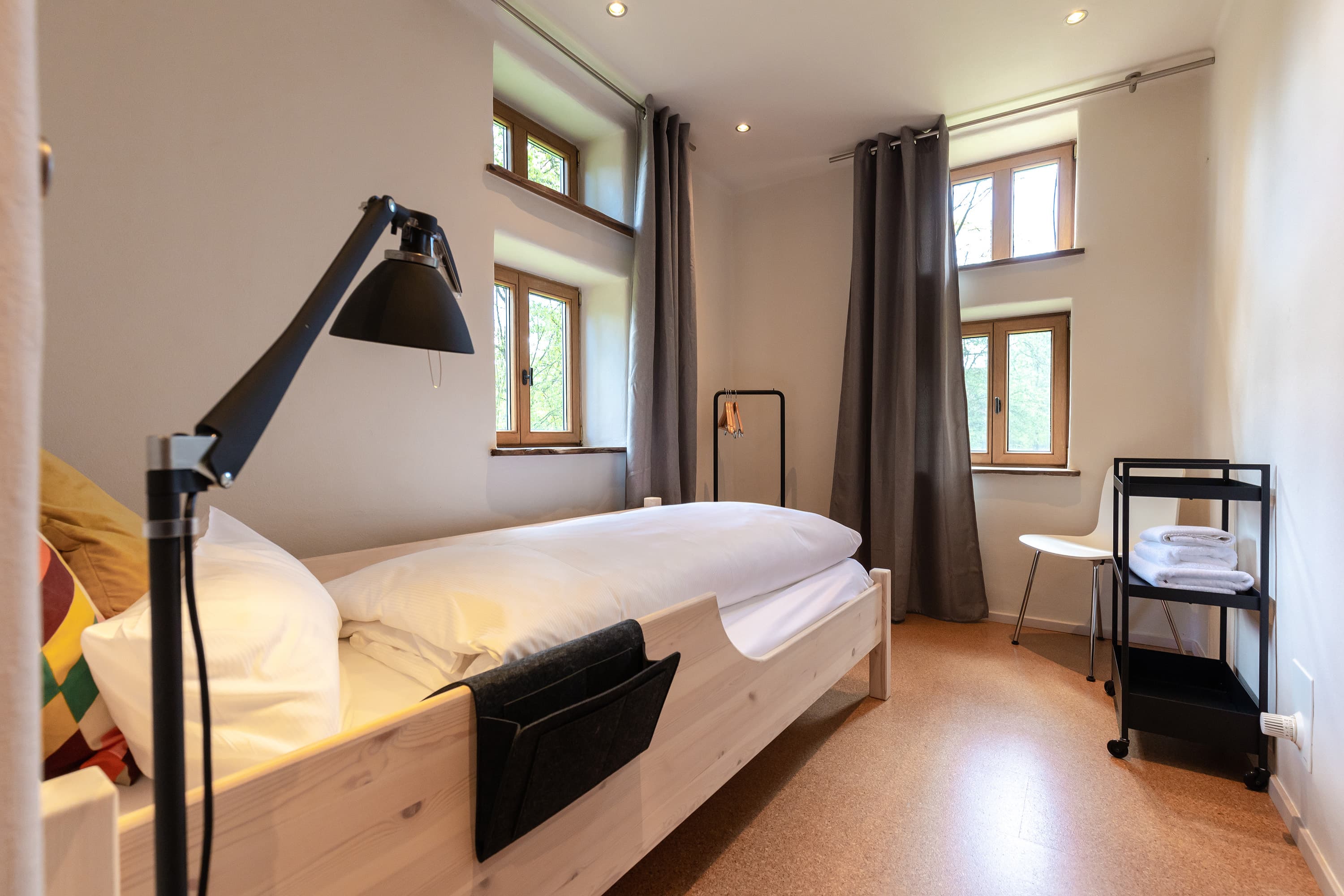 Schlafzimmer im Landhaus im WildLand