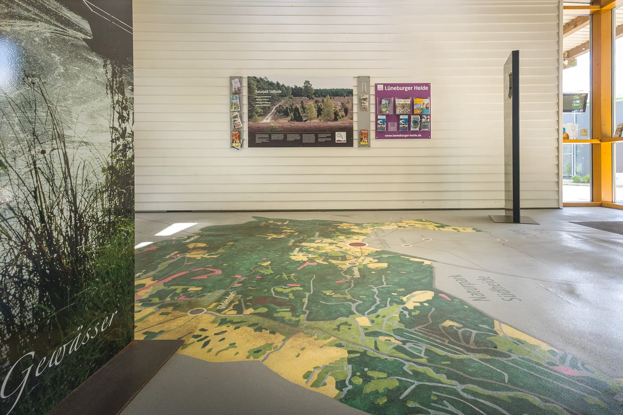 Eschede Naturpark Infozentrum Eingangsbereich