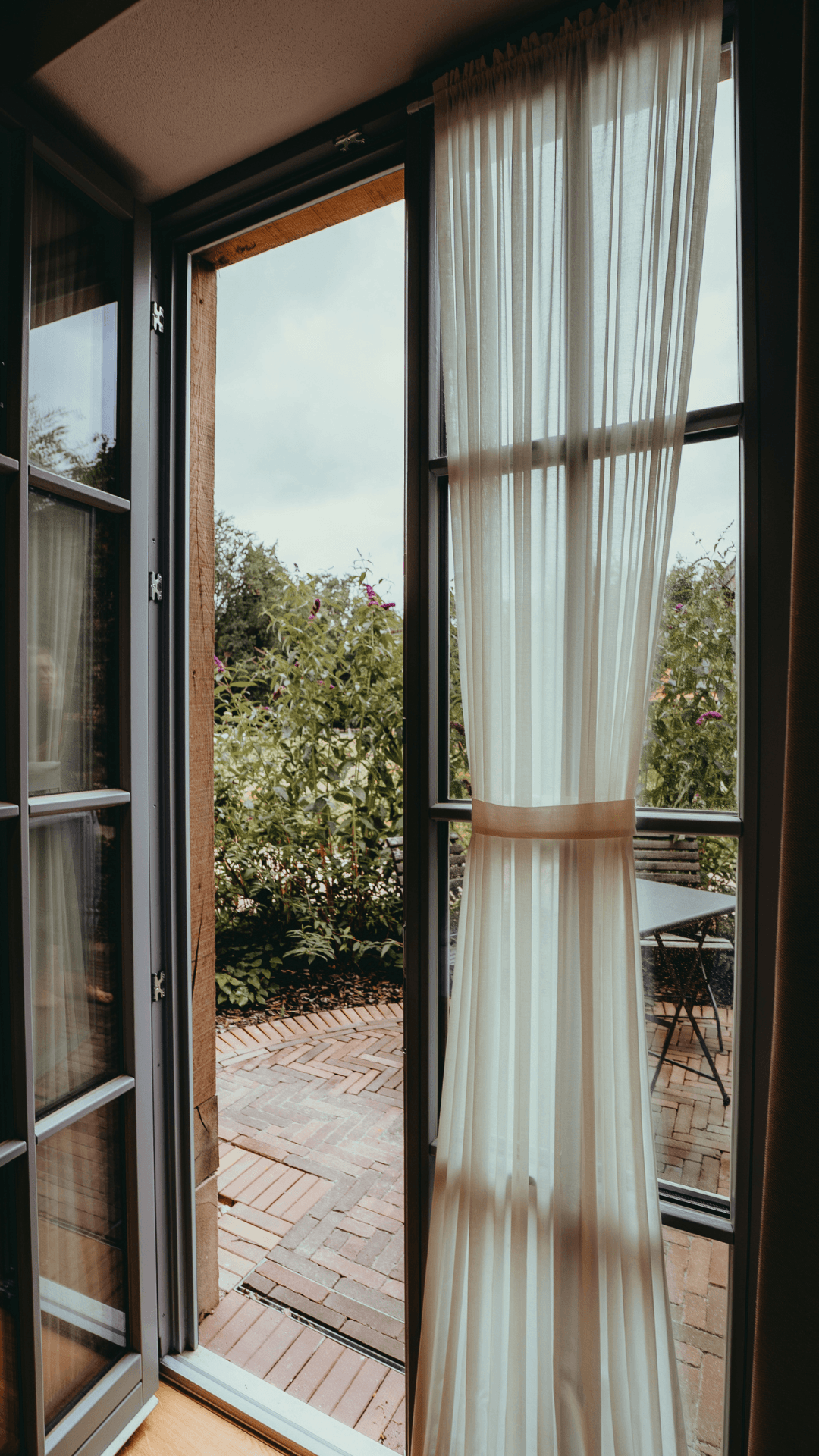 Blick aus Doppelzimmer im Speicher