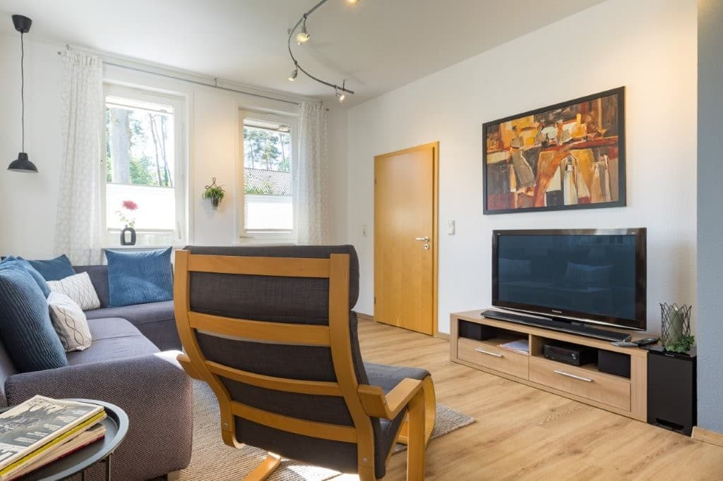 Ferienwohnung Constabel Wohnzimmer in Wieckenberg