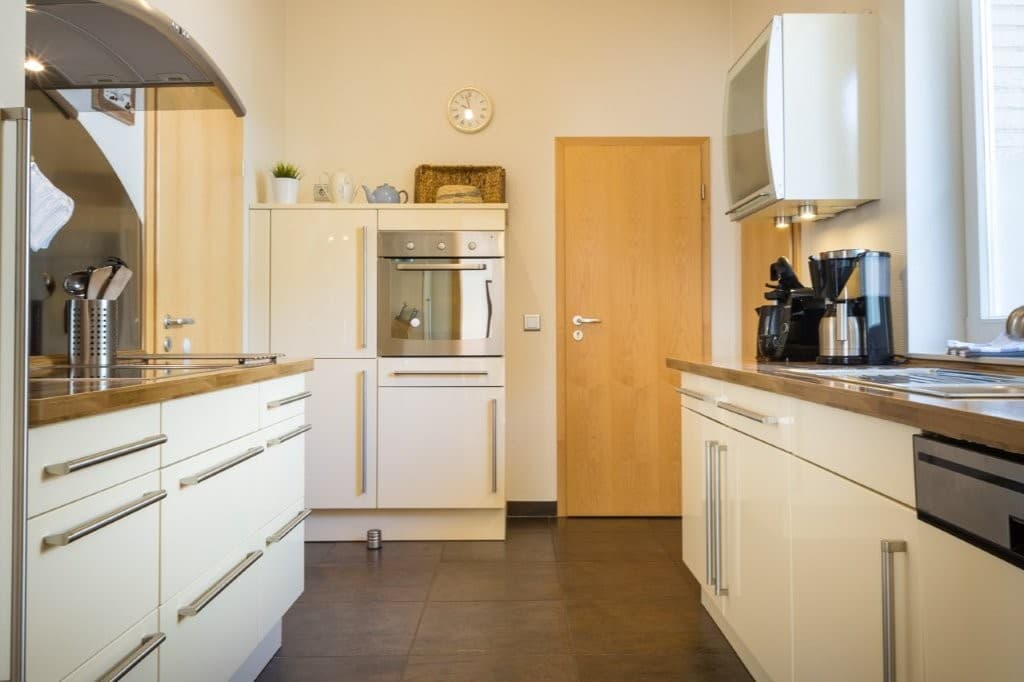 Ferienwohnung Constabel Küche in Wieckenberg